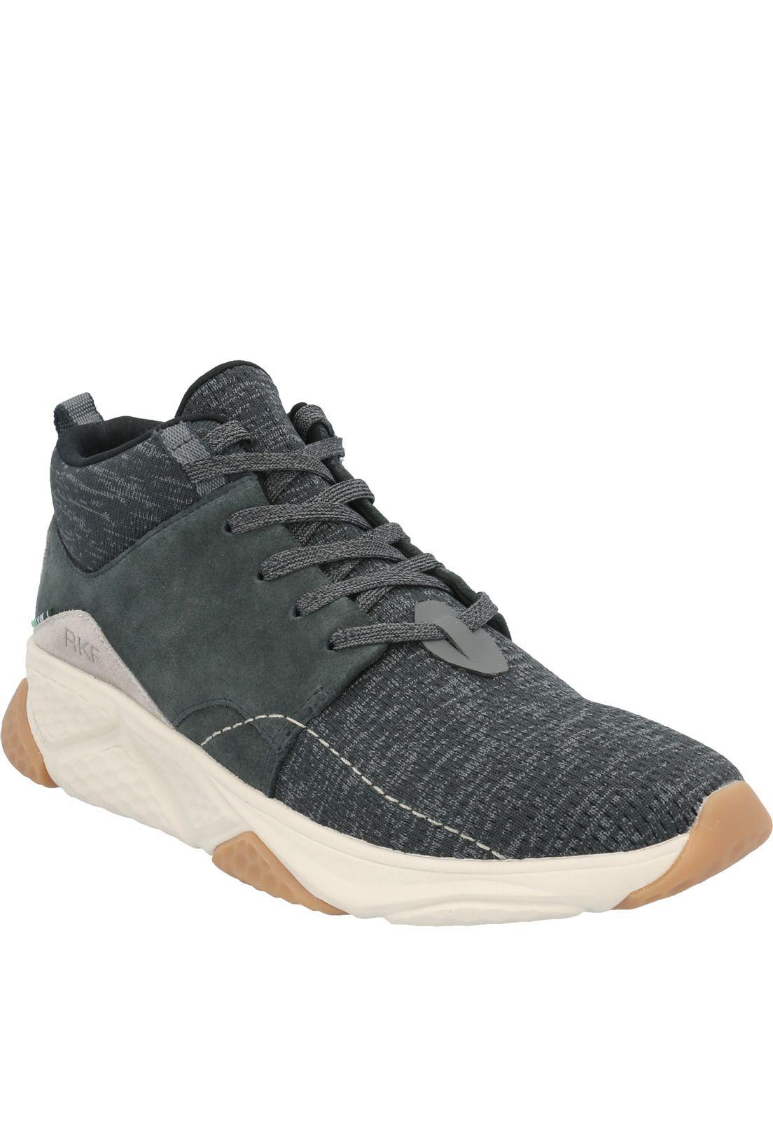 Zapatilla Hombre Plomo Gris Azulado-1