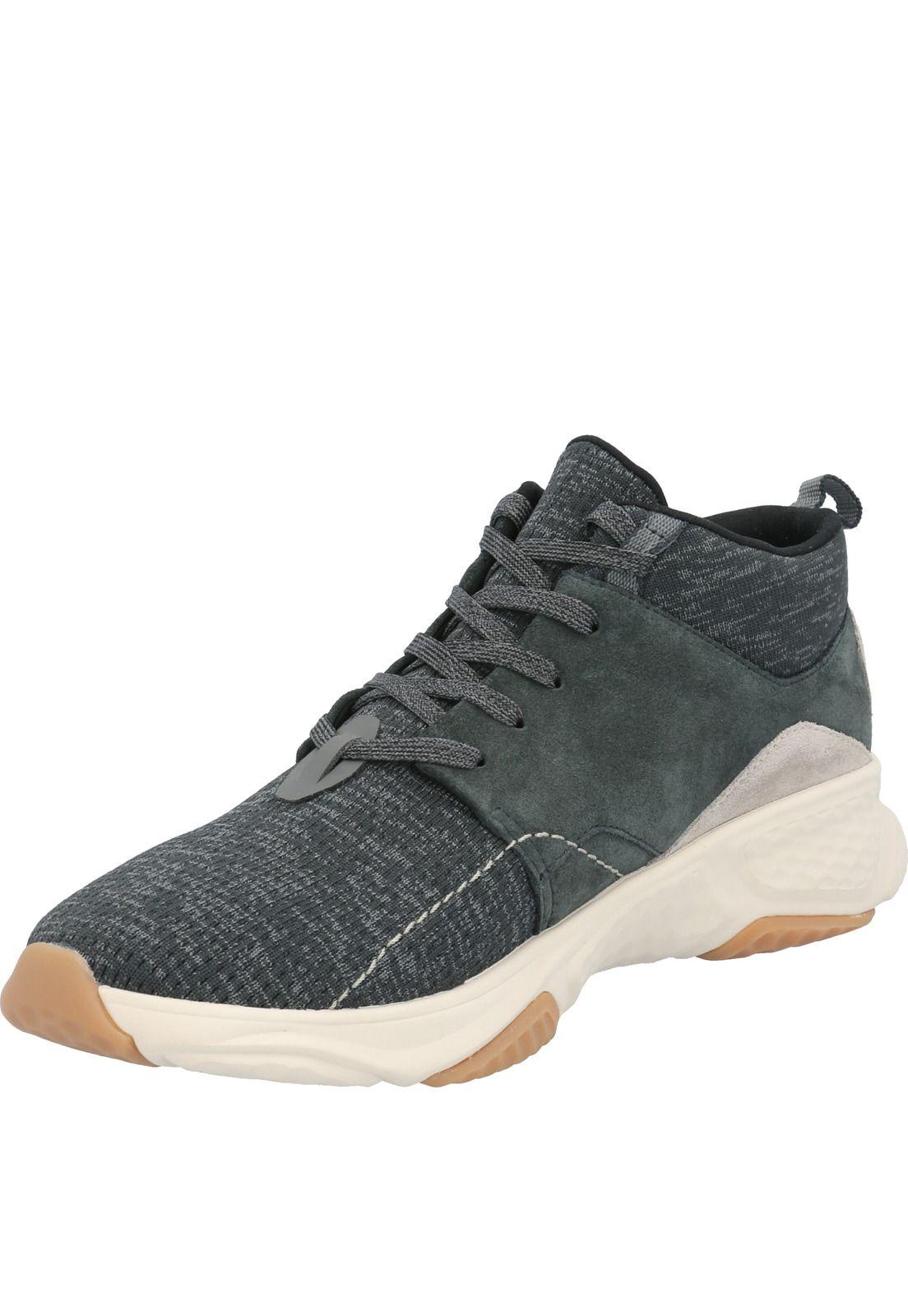 Zapatilla Hombre Plomo Gris Azulado-3