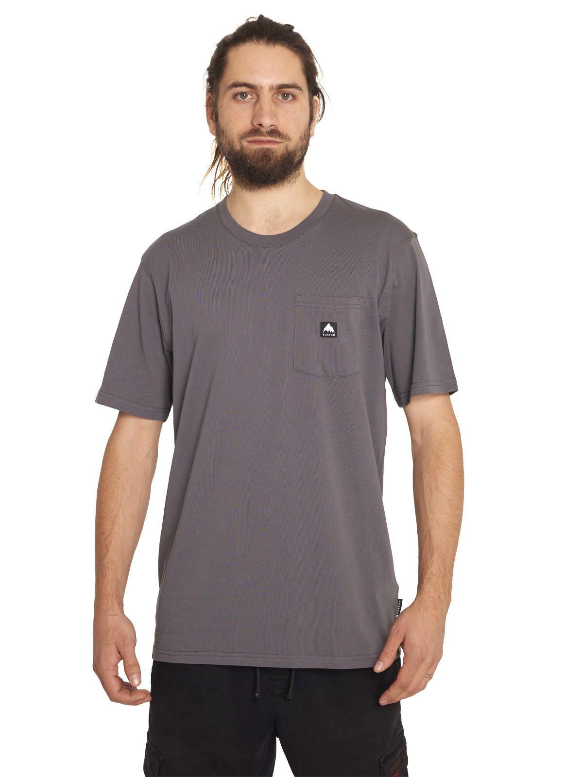 Polera manga corta Hombre Gris-0