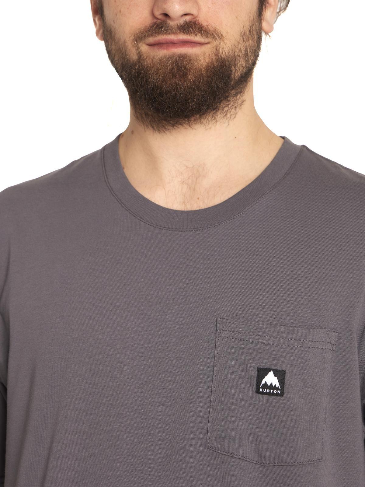 Polera manga corta Hombre Gris-1