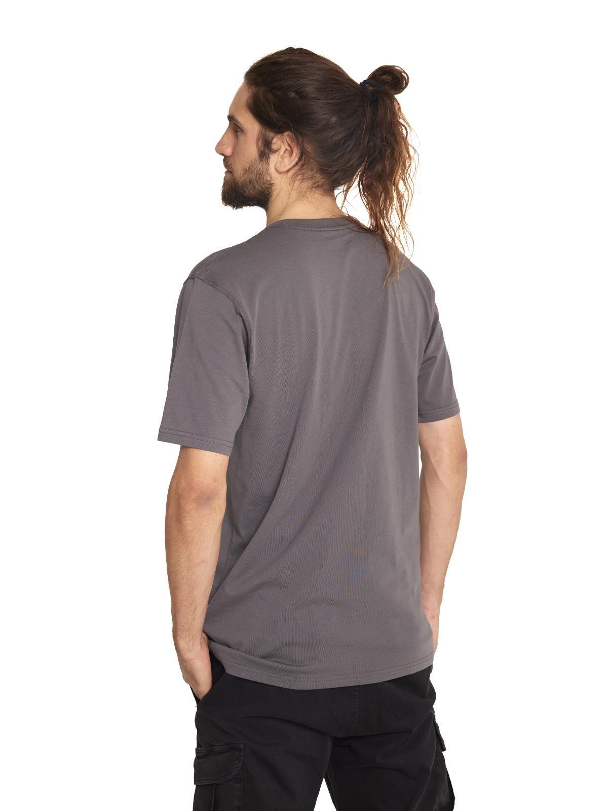 Polera manga corta Hombre Gris-3