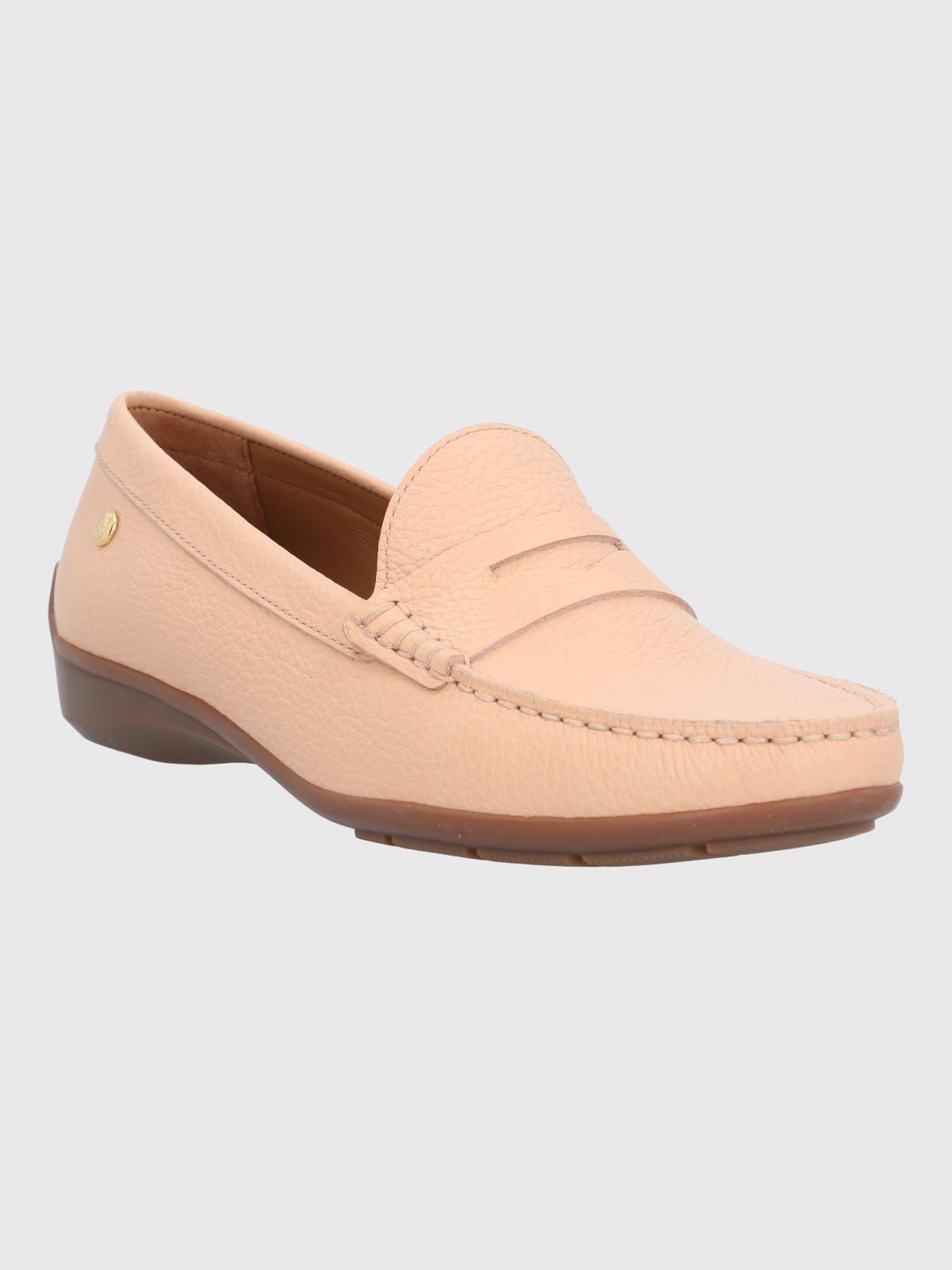 Mocasin Cuero Mujer Natalia II Rosado-0