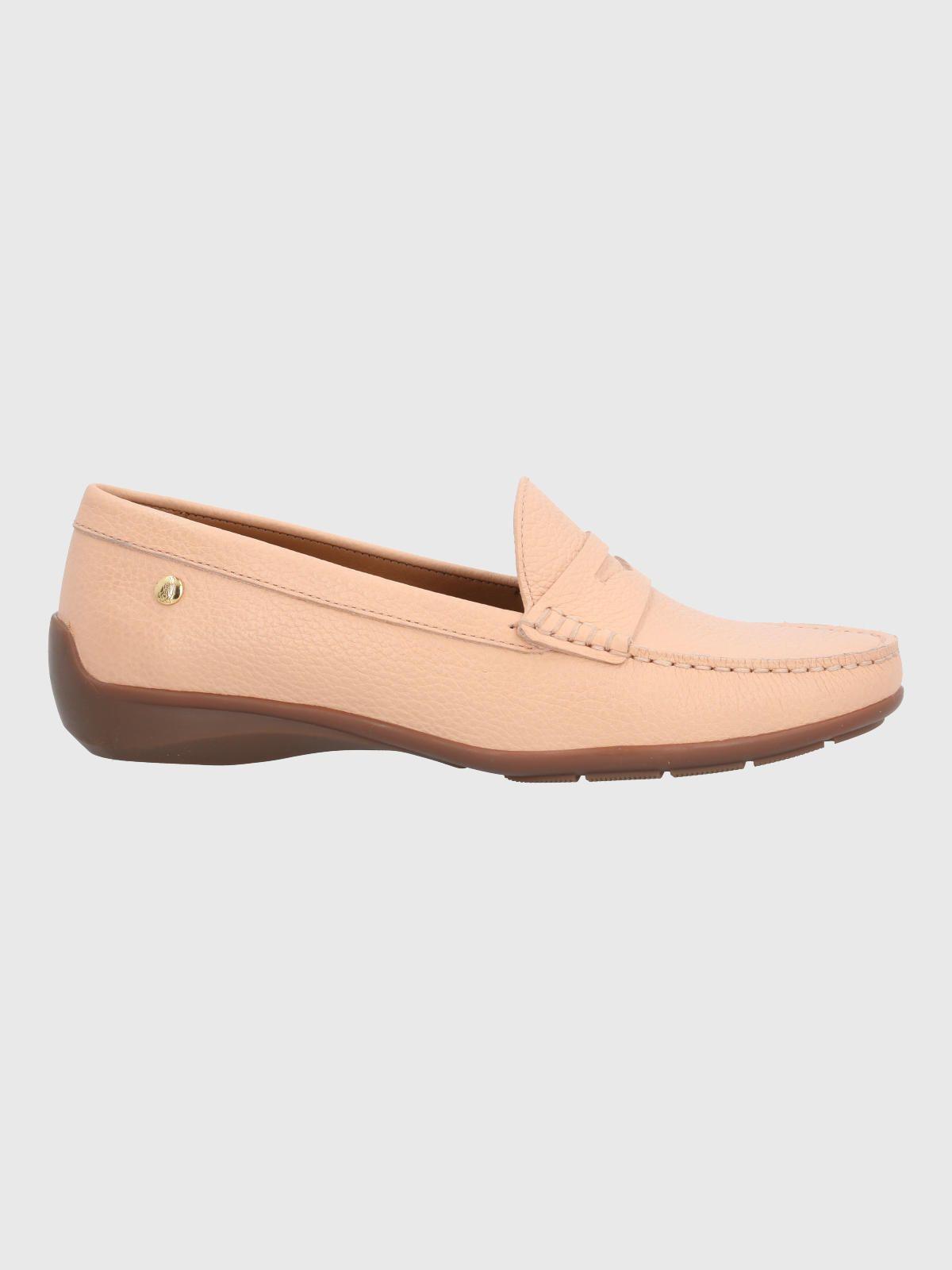 Mocasin Cuero Mujer Natalia II Rosado-1