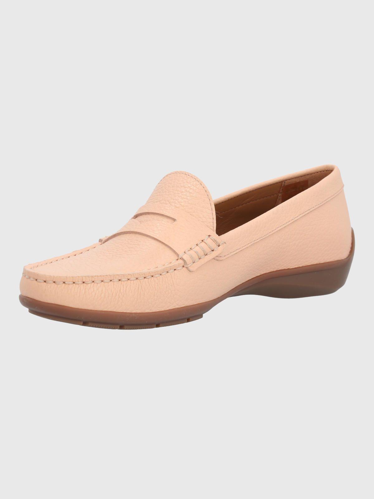 Mocasin Cuero Mujer Natalia II Rosado-4