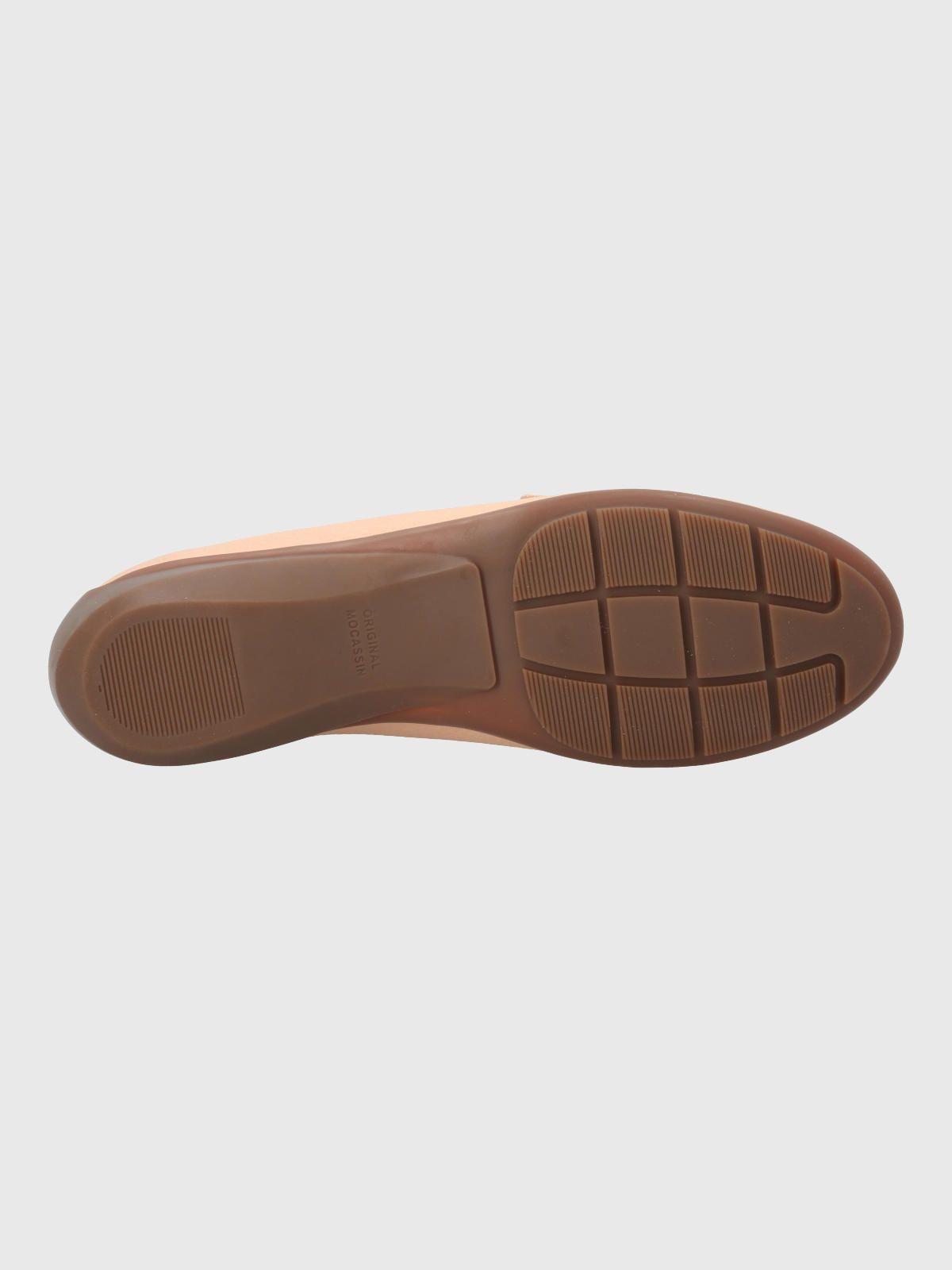 Mocasin Cuero Mujer Natalia II Rosado-7