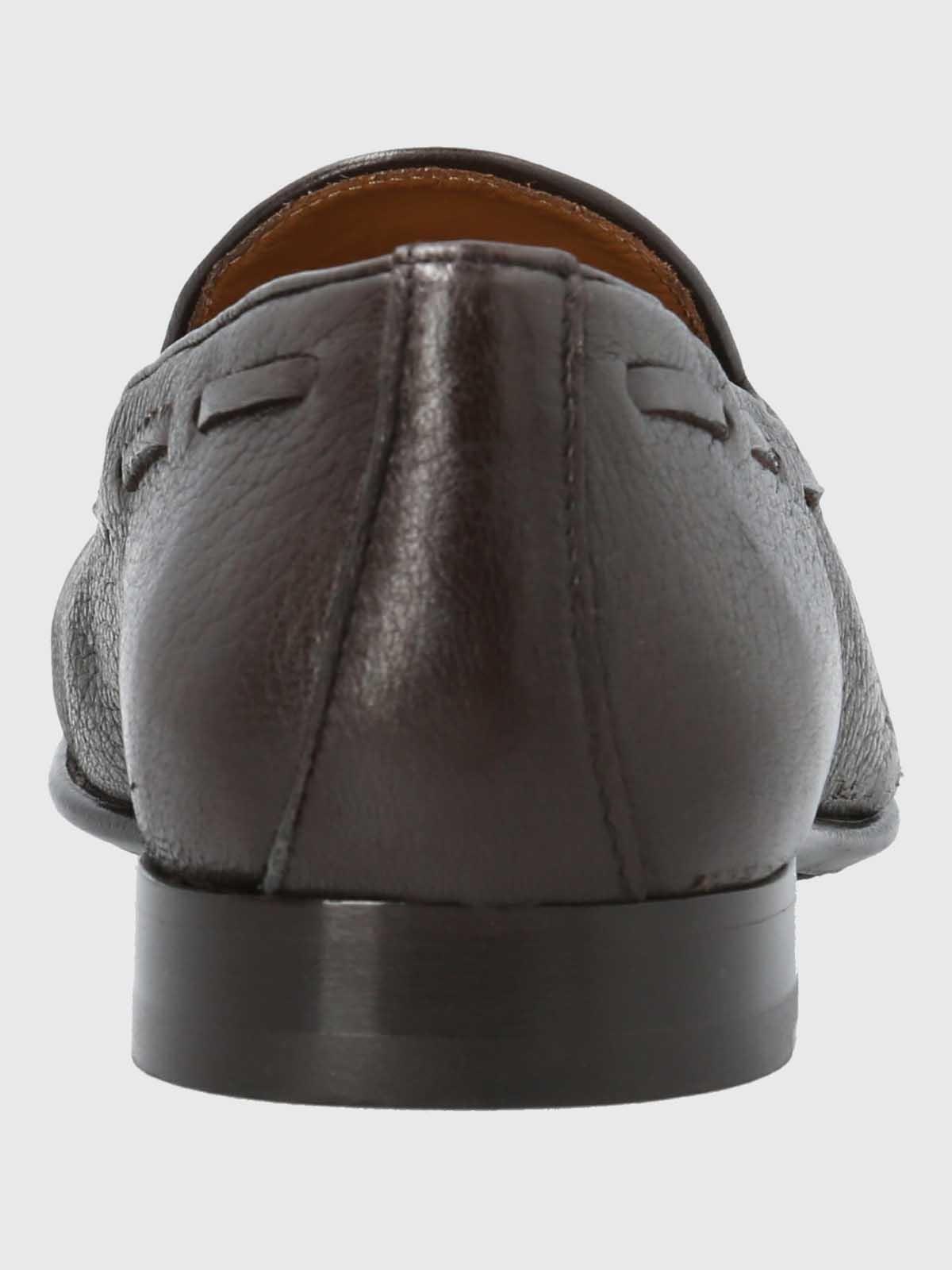 Mocasin Italiano Hombre Cuero Café-6
