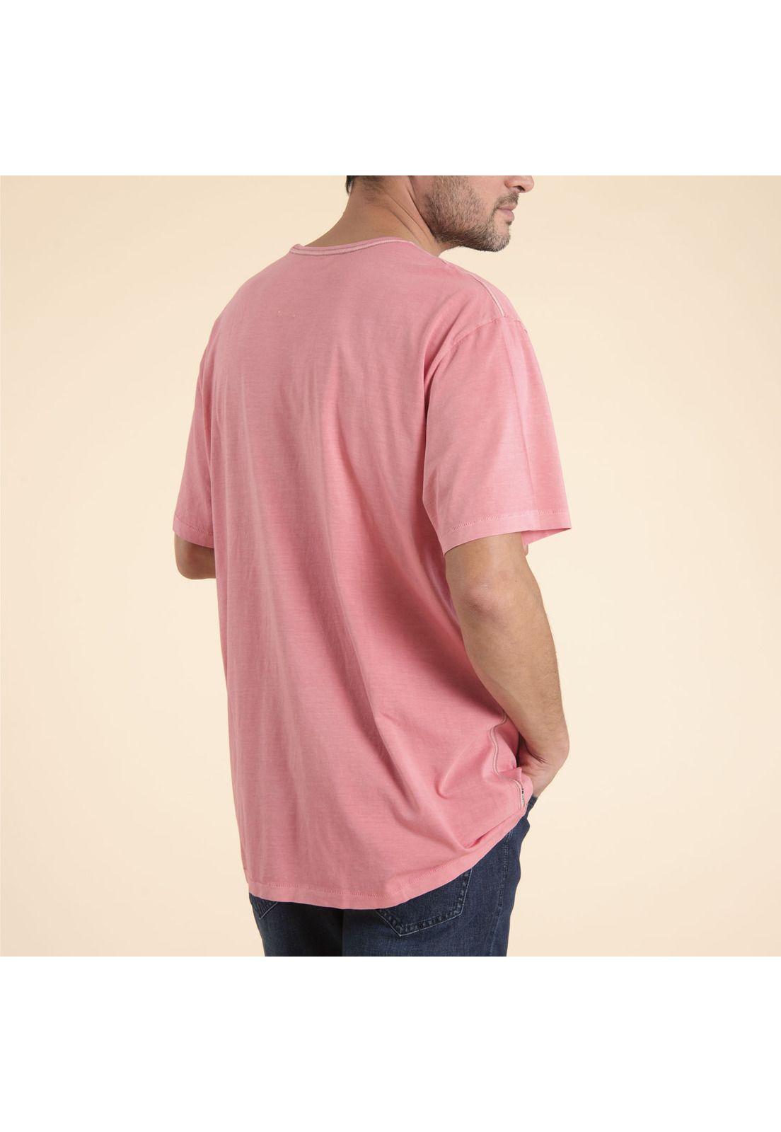 Polera Hombre Nicepocket Rosa-4