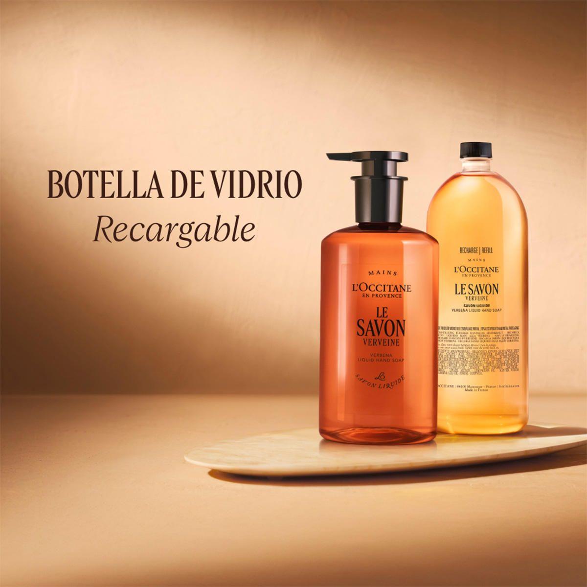 Jabon Liquido de Manos Verbena Vidrio 350 ml-6