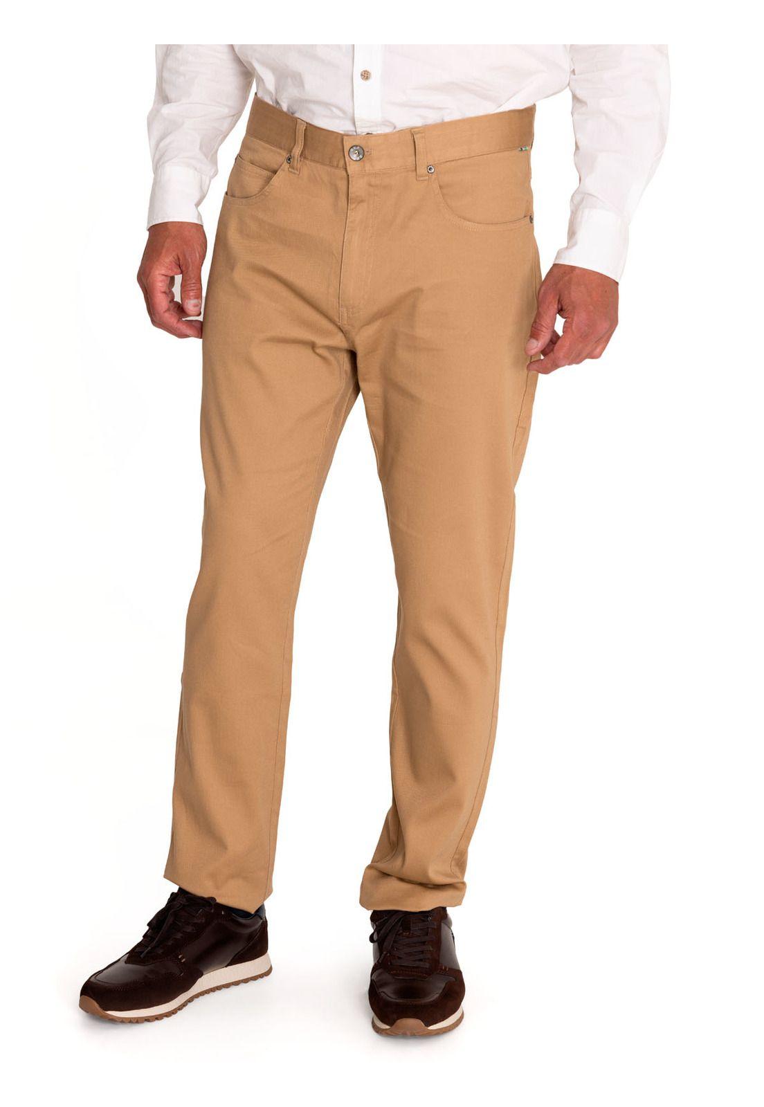 Pantalón Natural Flex Hombre Kabul Beige-4