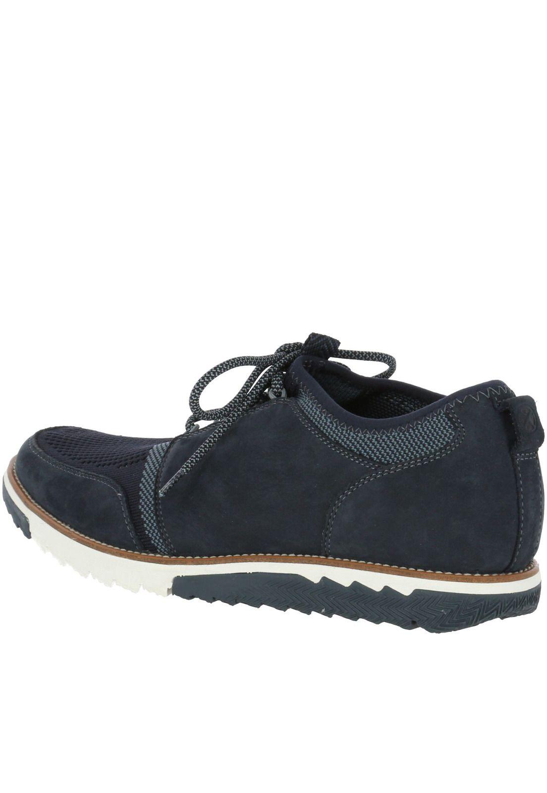 Zapato Cuero Expert Knit Azul-4