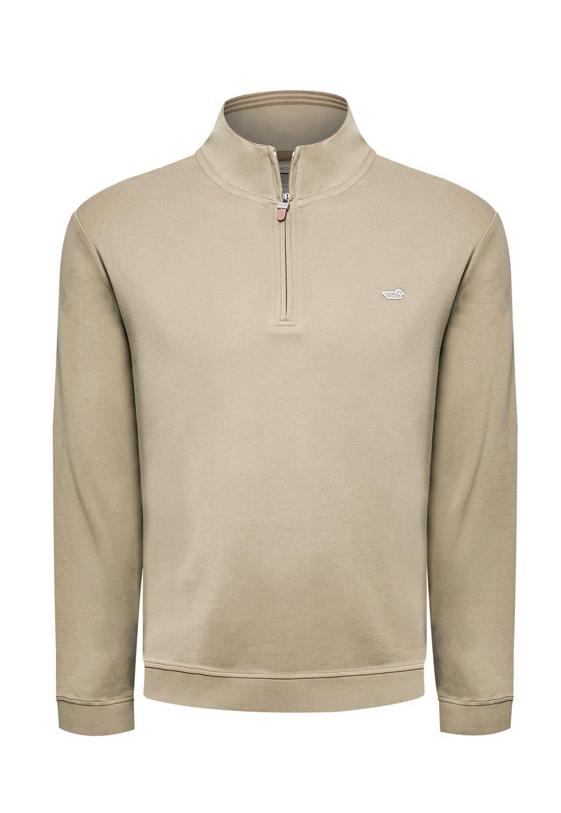 Polerón Algodón Pima Hombre Riminihalf Beige-0