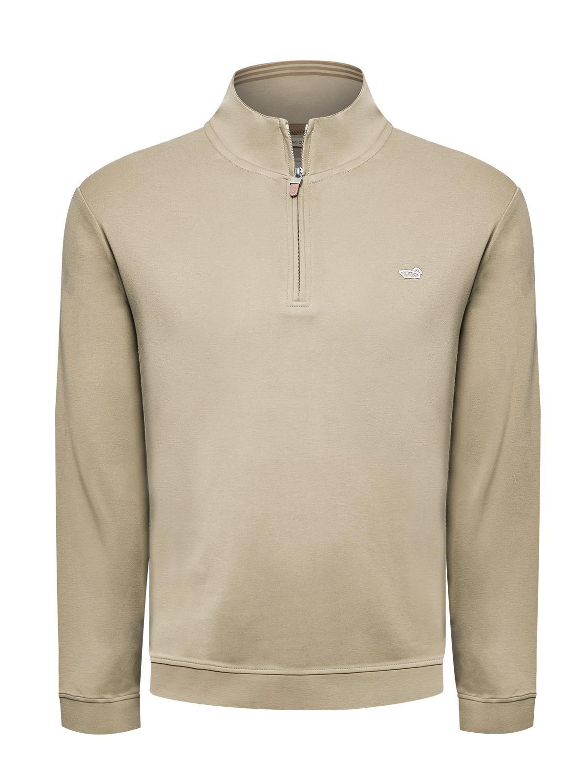 Polerón Algodón Pima Hombre Riminihalf Beige-0