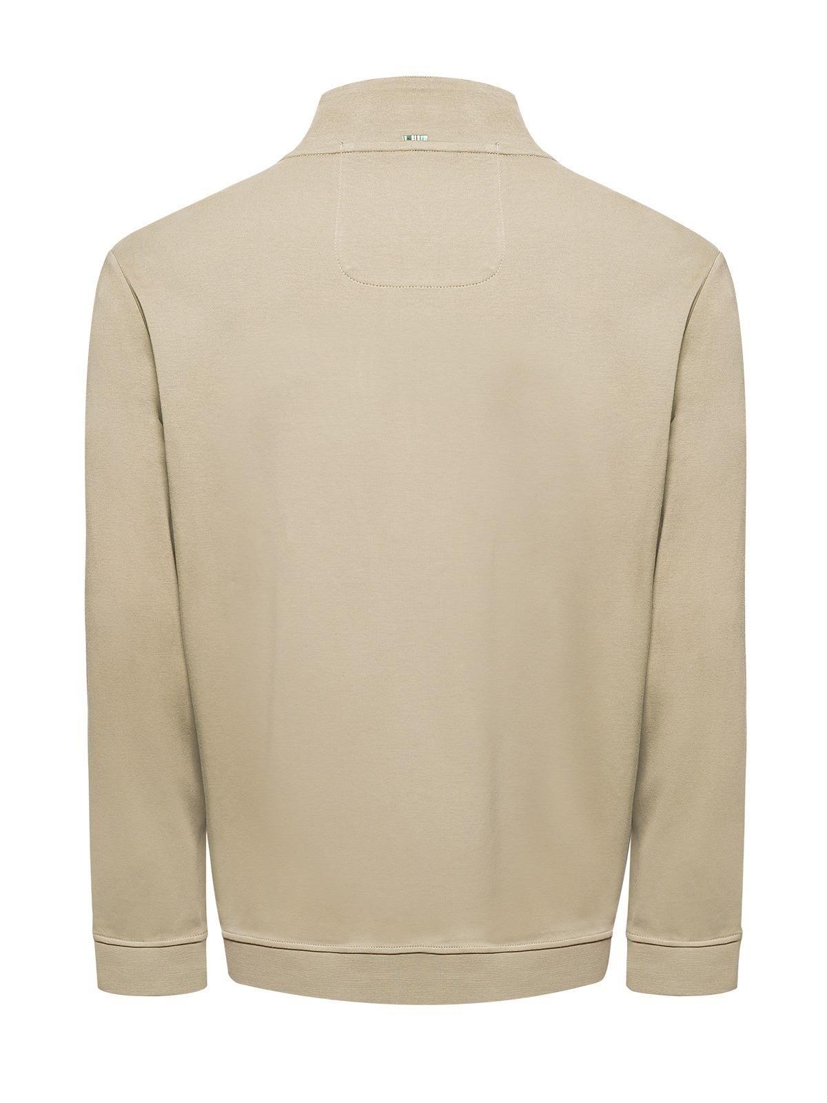 Polerón Algodón Pima Hombre Riminihalf Beige-1