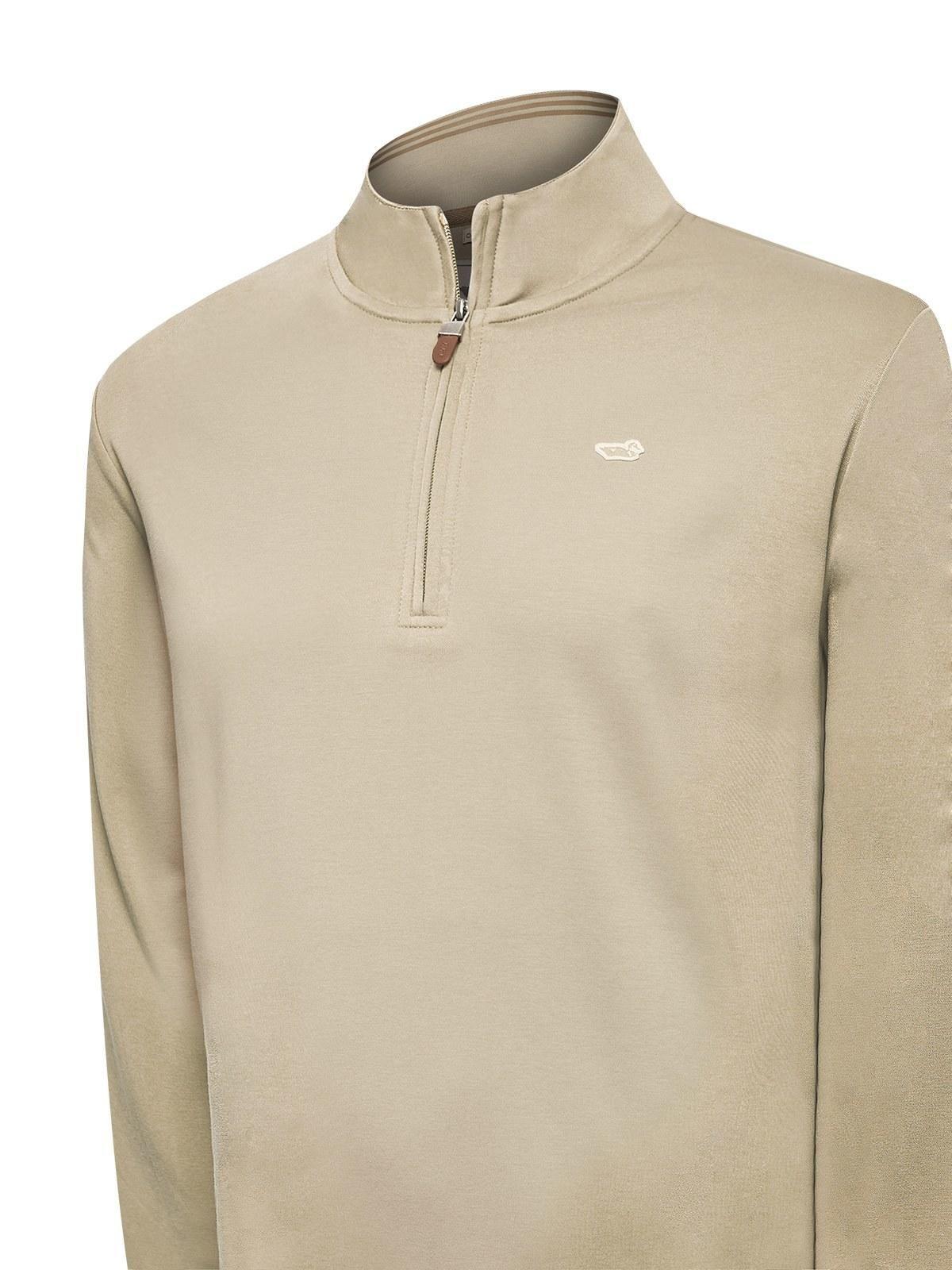 Polerón Algodón Pima Hombre Riminihalf Beige-3