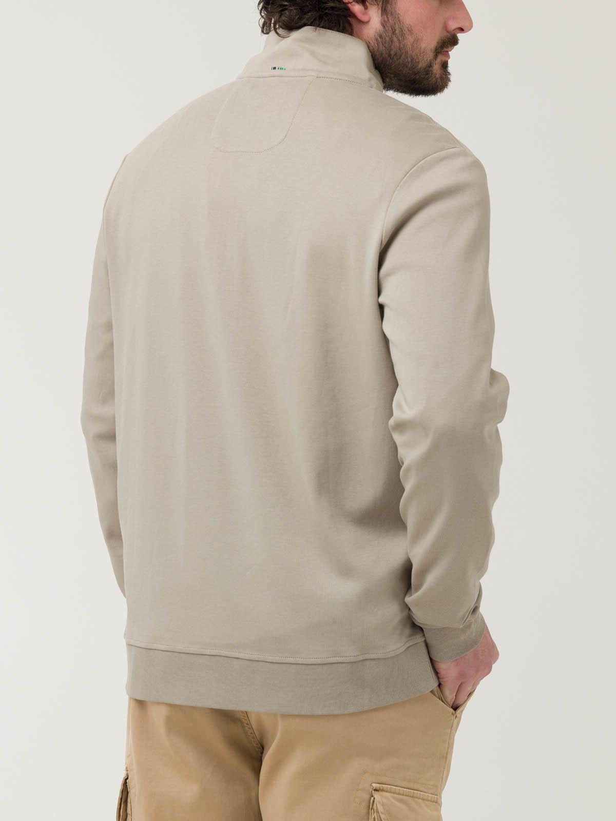 Polerón Algodón Pima Hombre Riminihalf Beige-5