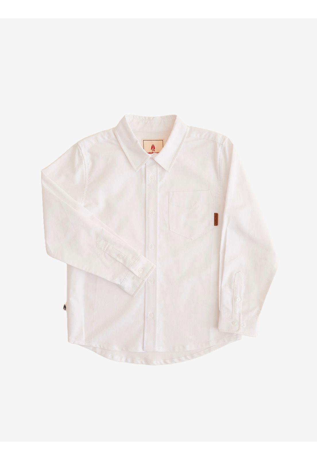Camisa Niño Oxford Blanco-0