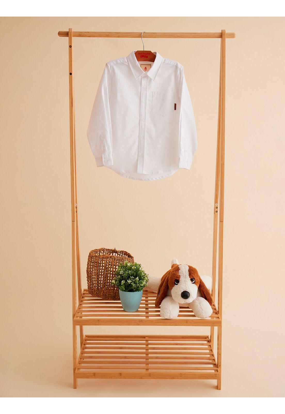 Camisa Niño Oxford Blanco-1
