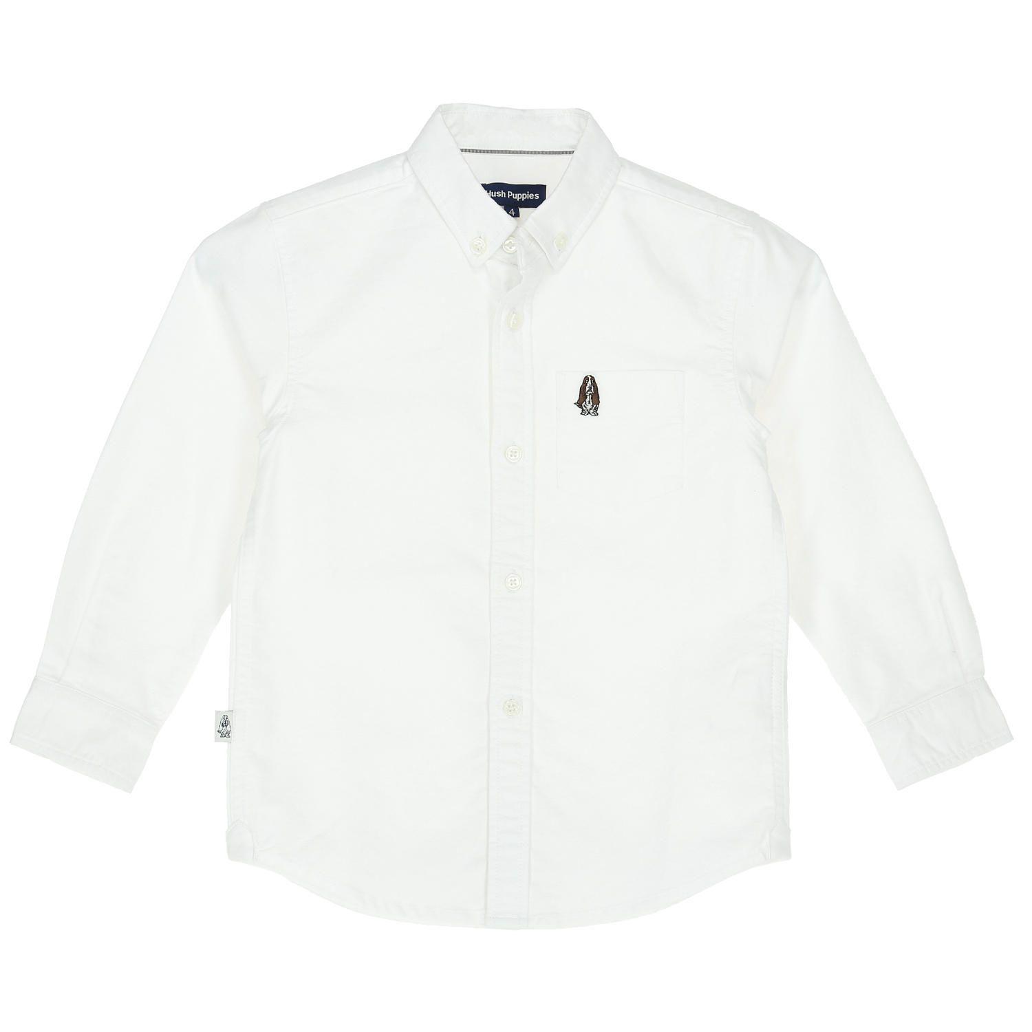 Camisa Niño Oxford Blanco-0