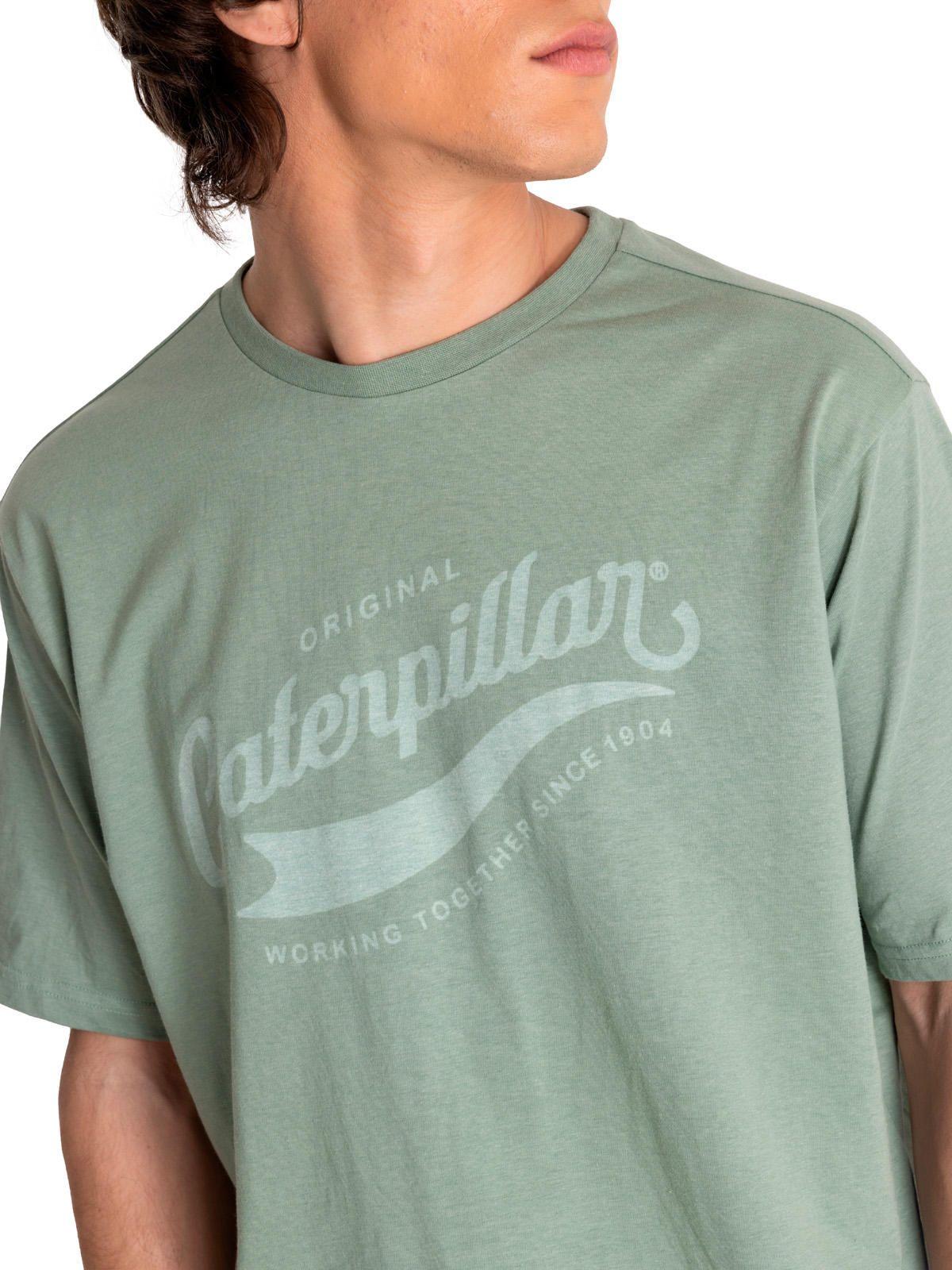Polera Manga Corta Hombre Hs Tradition Graph2 Verde-4