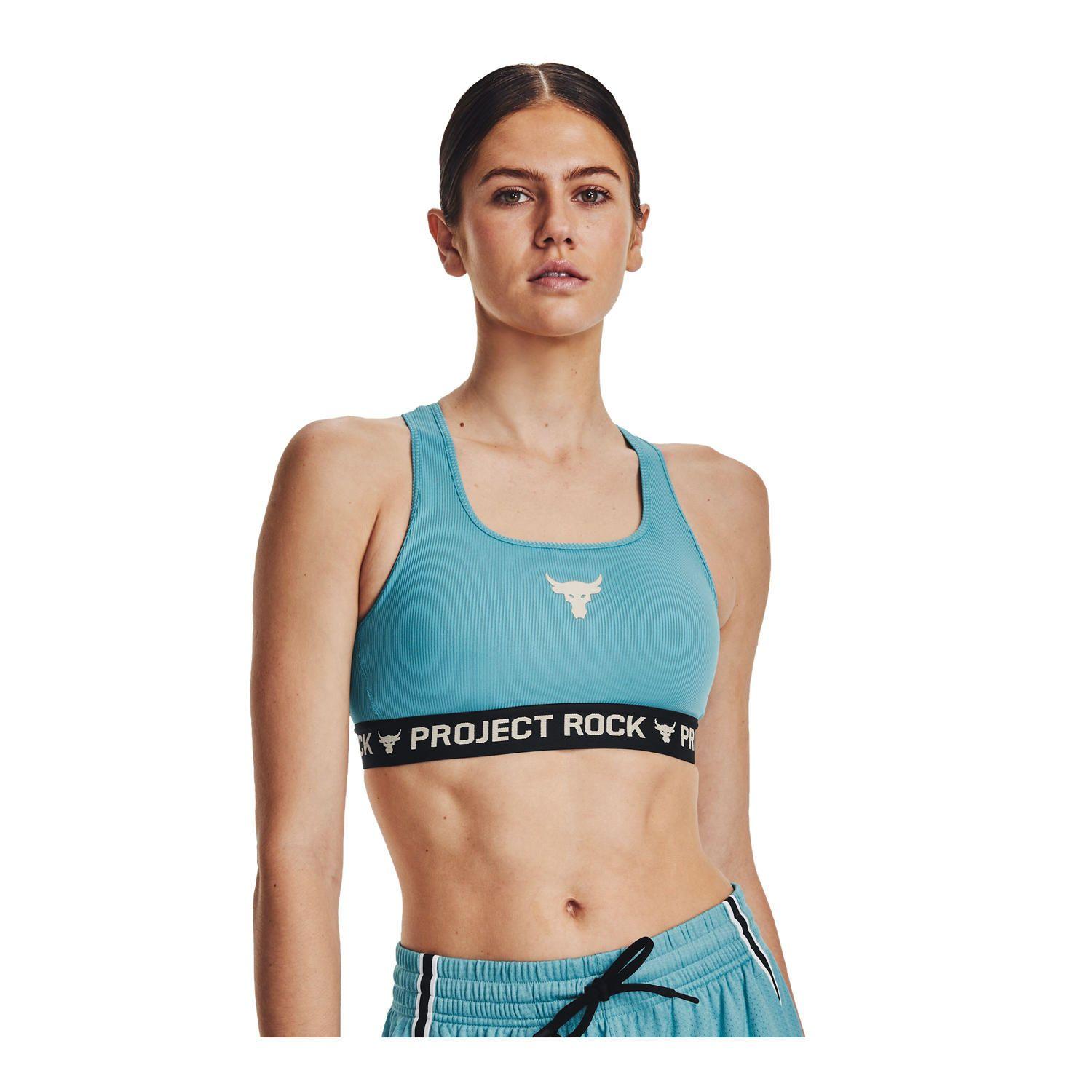  Peto Deportivo Project Rock Crossback Celeste Mujer-0