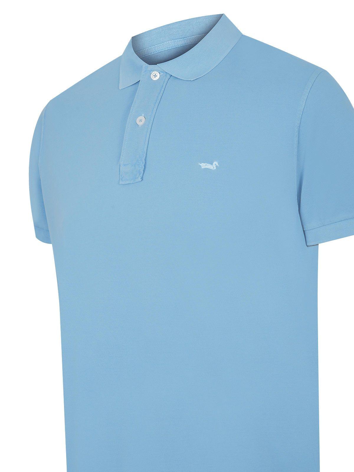 Polera Algodón Org Celeste Piquepro Hombre -3