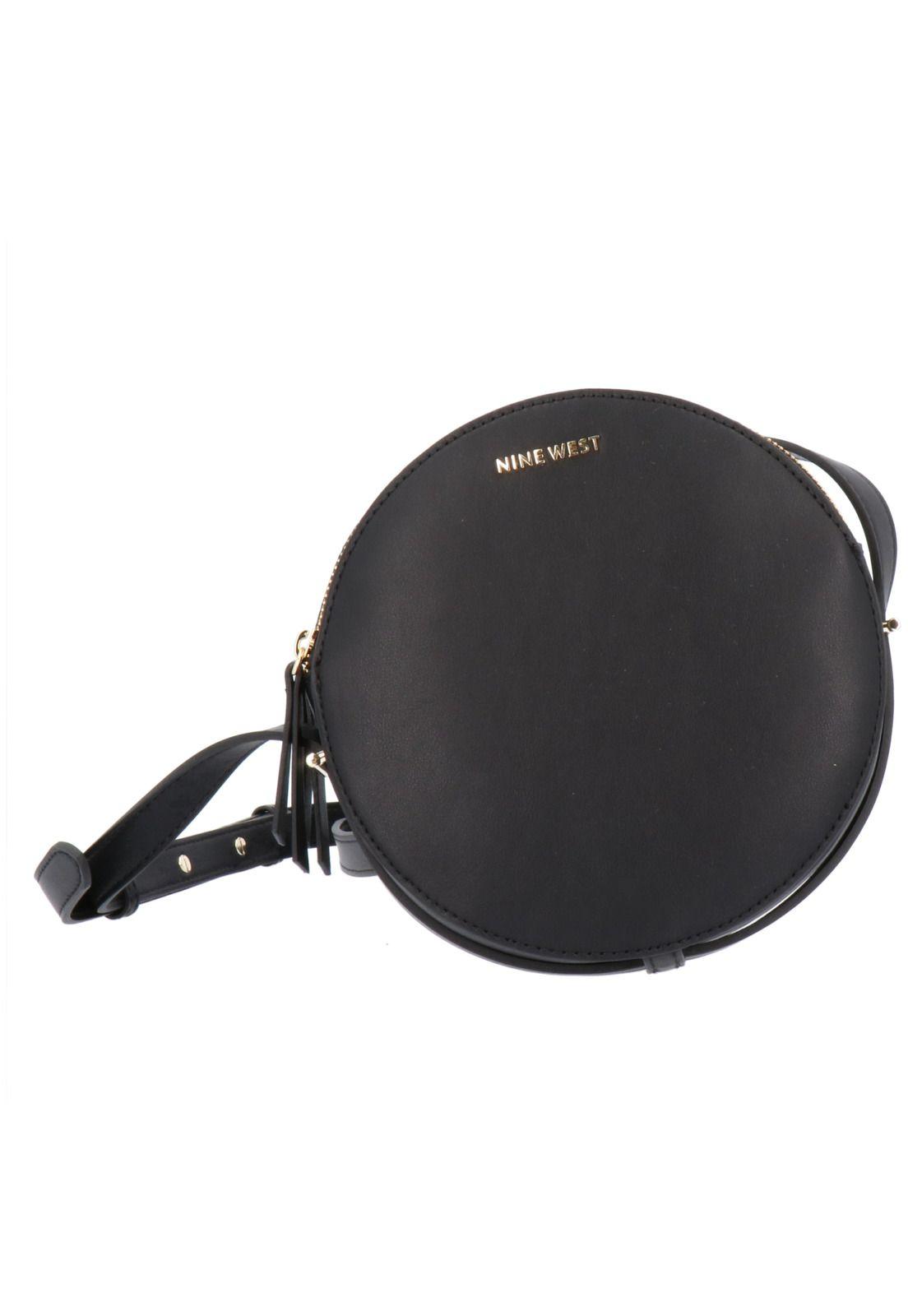 Cartera Round About Crossbody Negro Mujer-0