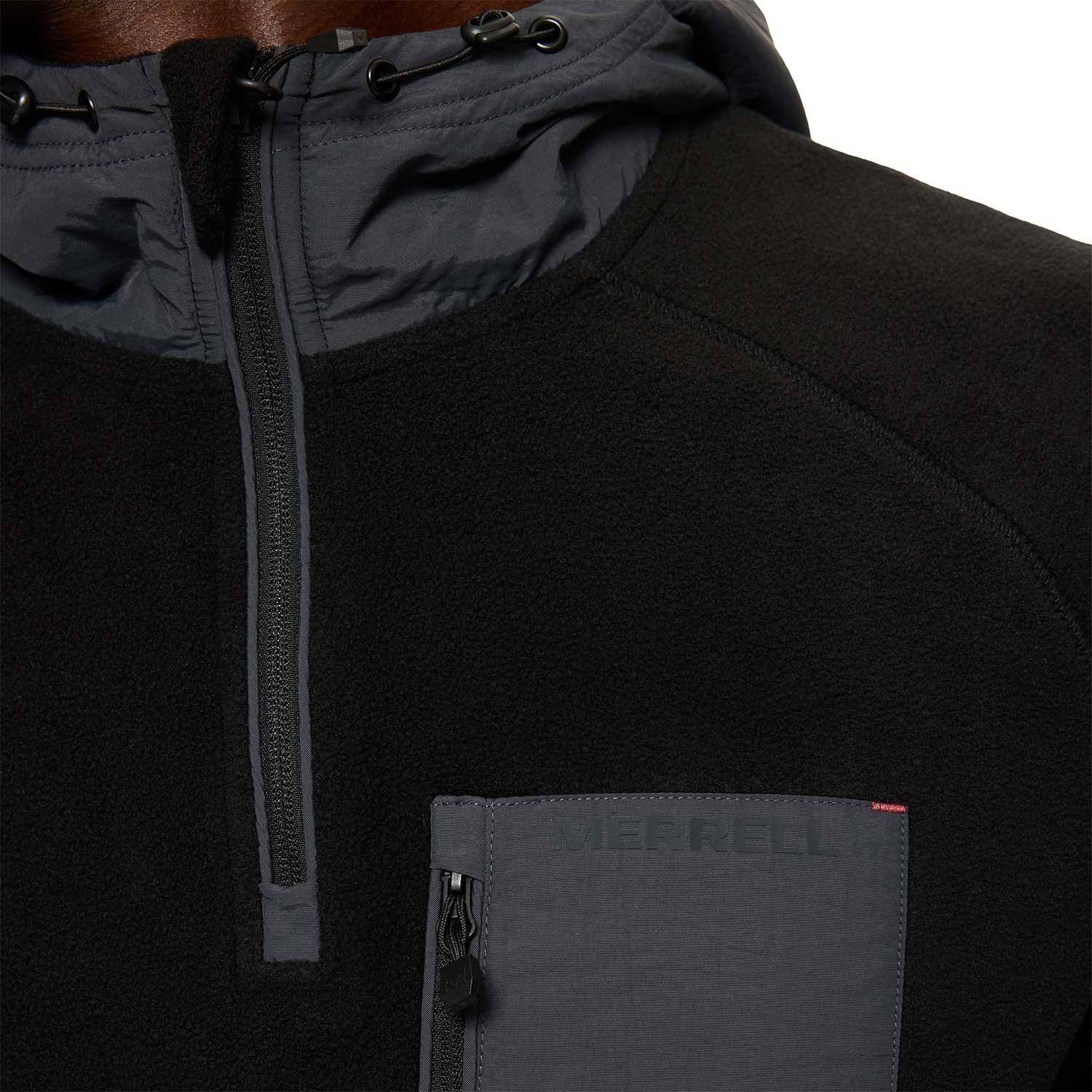Polar Hombre Hooded Fleece Negro-5