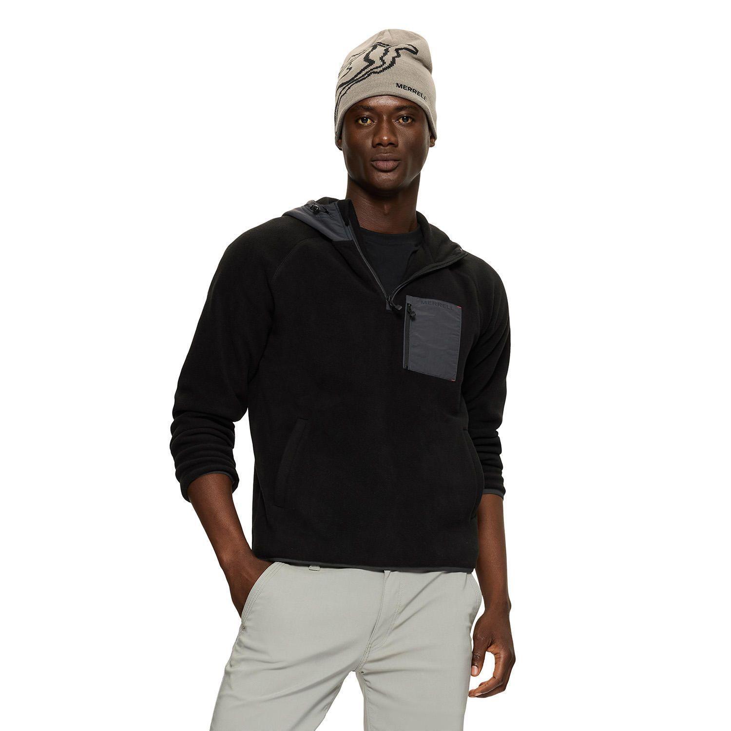 Polar Hombre Hooded Fleece Negro-0