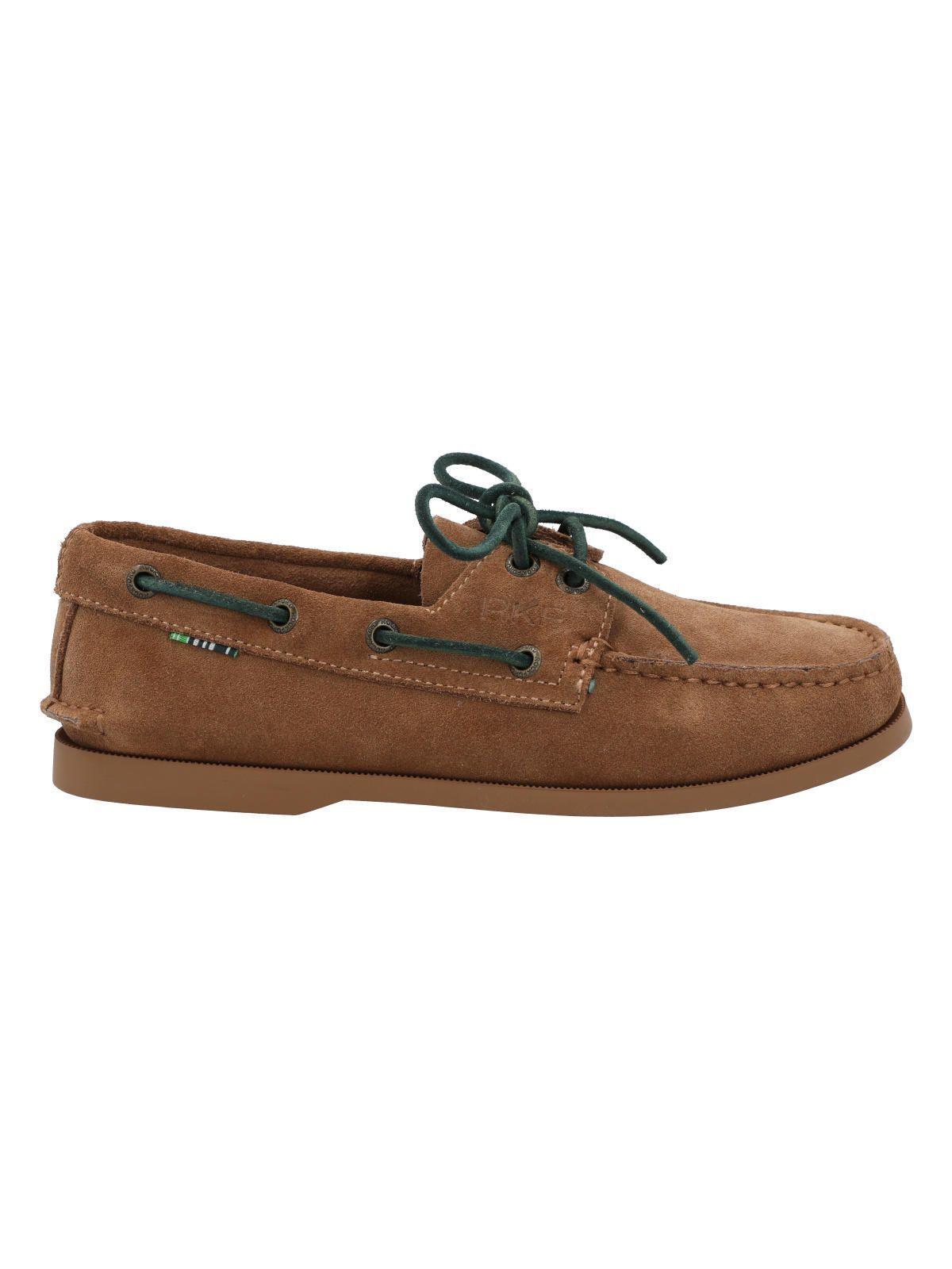 Zapato Cuero Mujer Boat Café-0