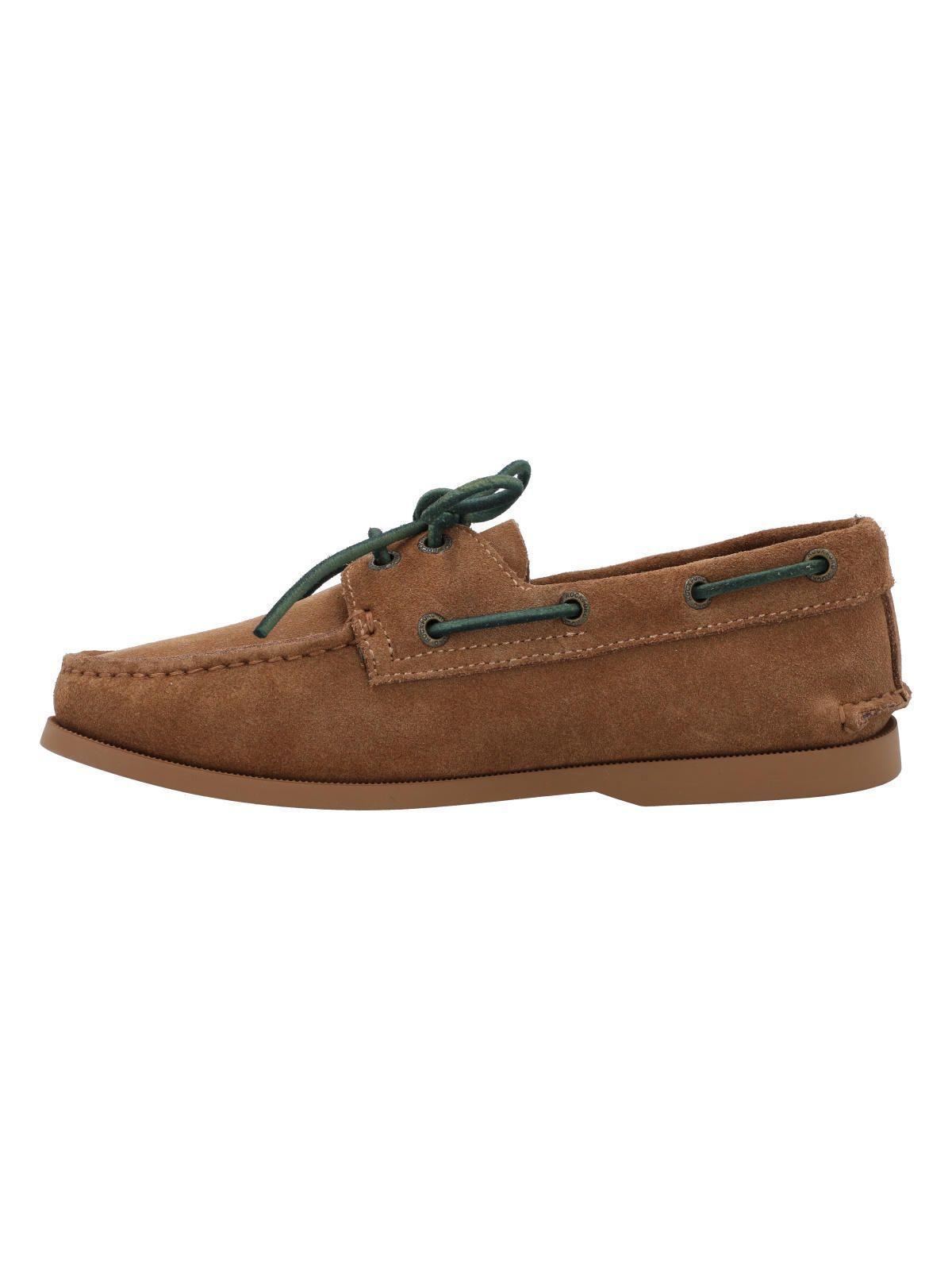 Zapato Cuero Mujer Boat Café-5