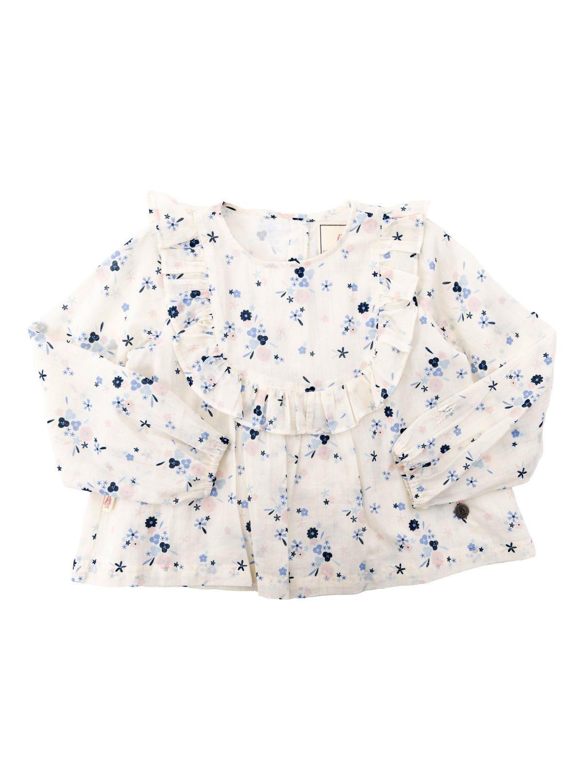 Blusa Manga Larga Julieta Niña Rosado-5