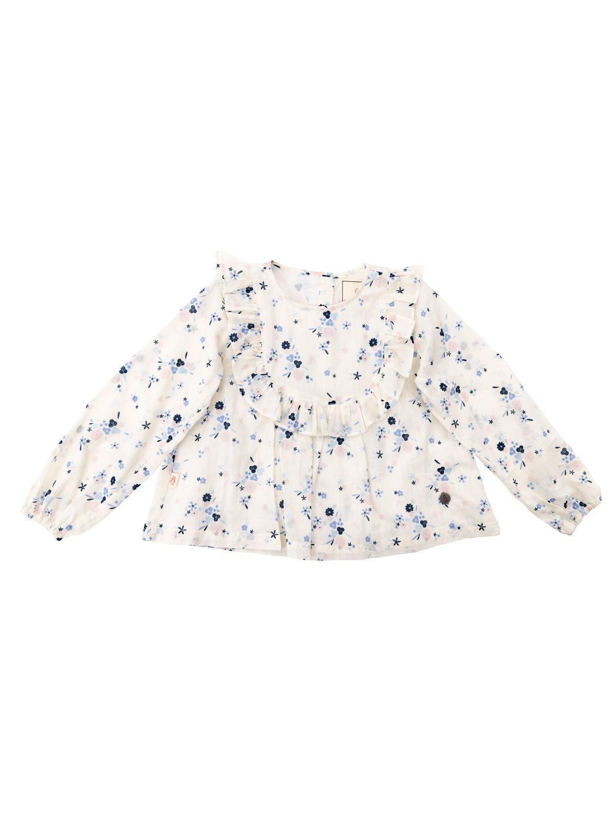 Blusa Manga Larga Julieta Niña Rosado-7
