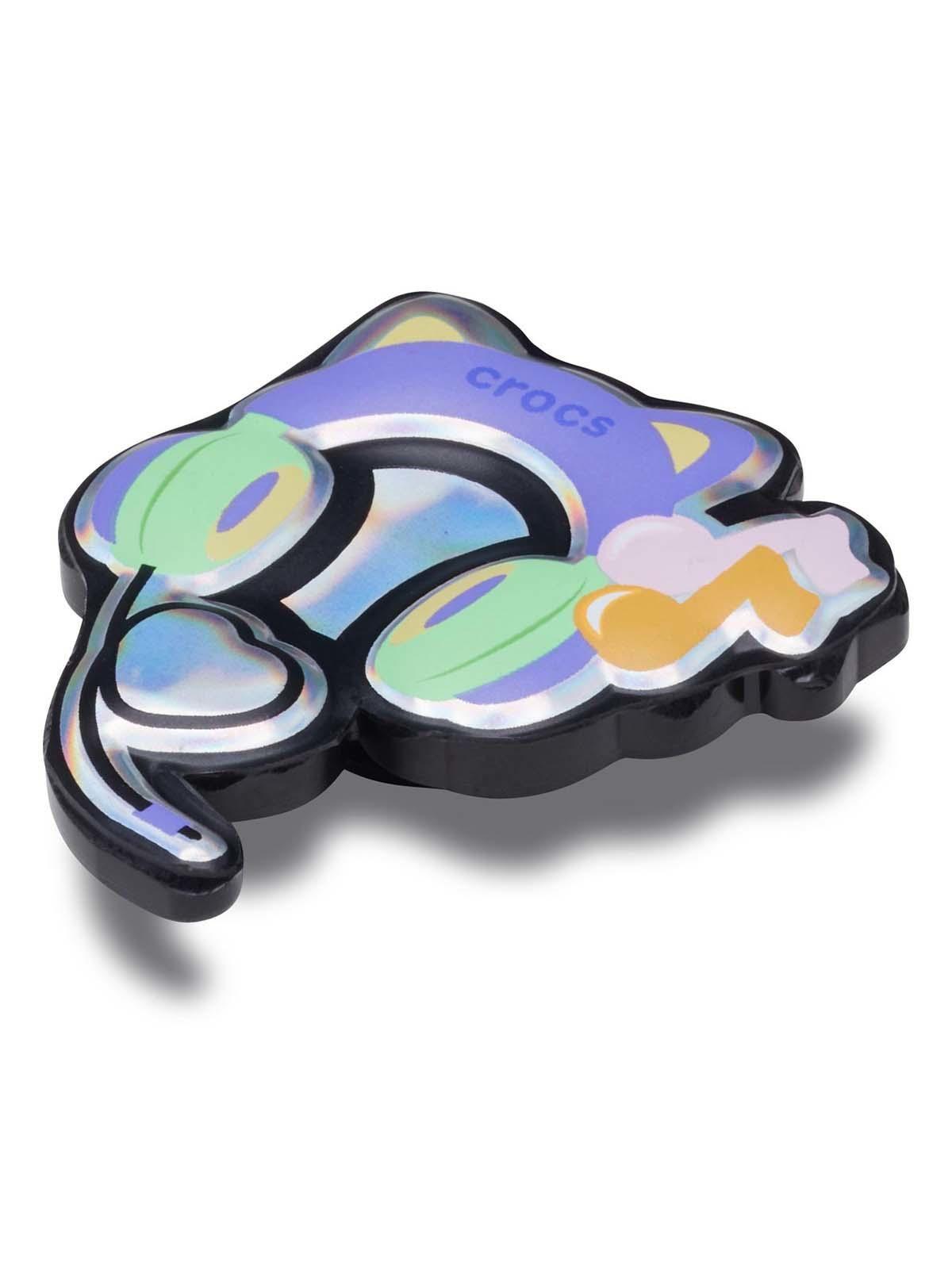 Jibbitz Crocs Auriculares Hológrafos Morado-2