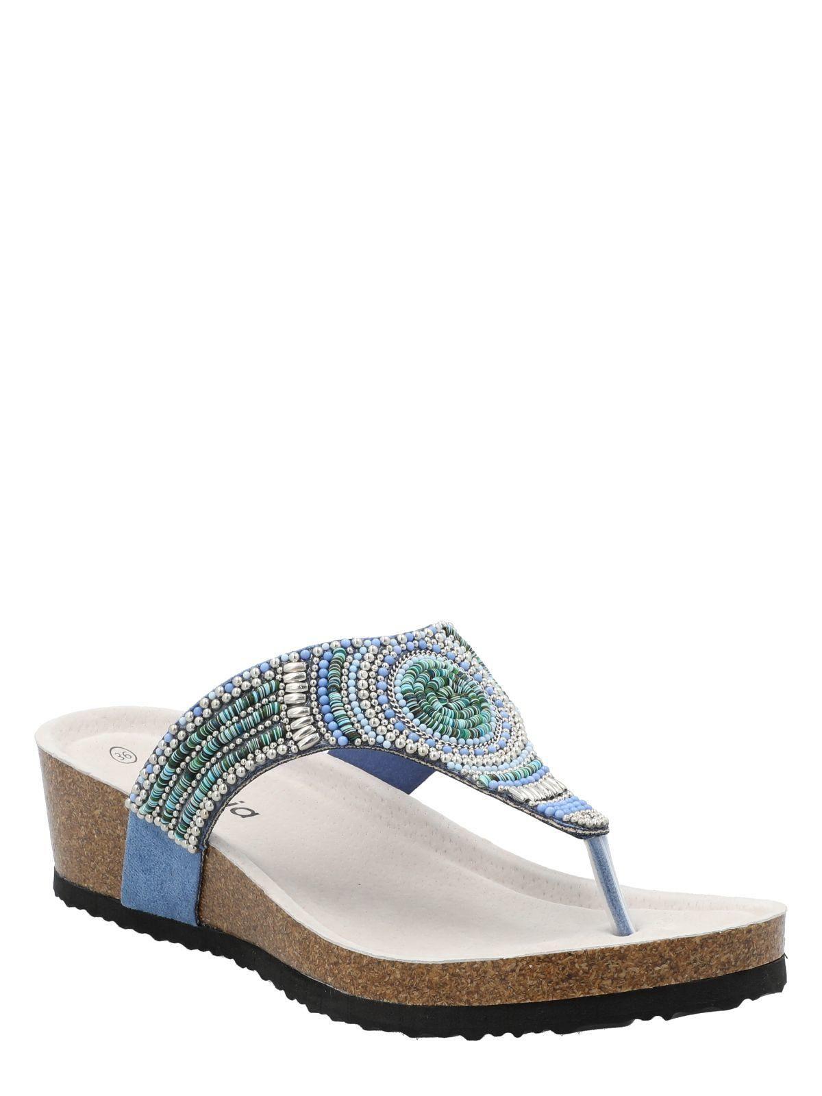 Sandalia Mujer Paloma Denim-0