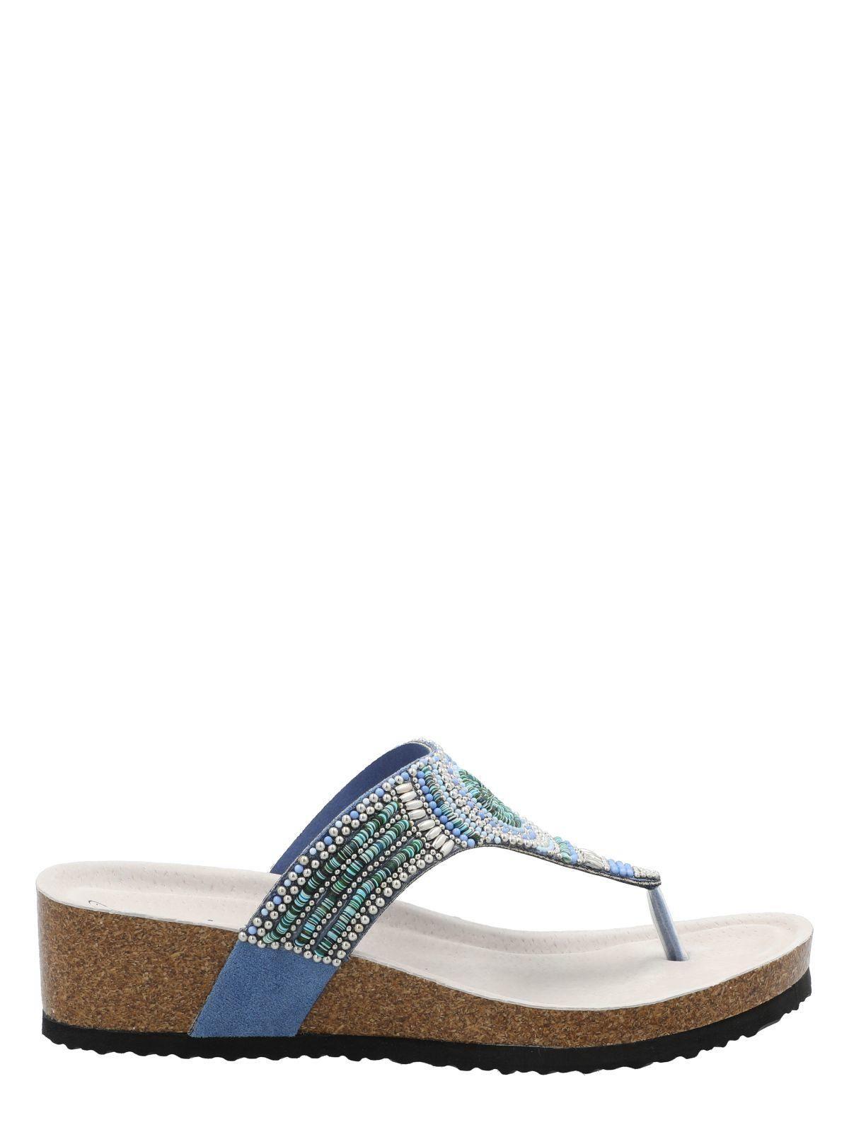Sandalia Mujer Paloma Denim-1