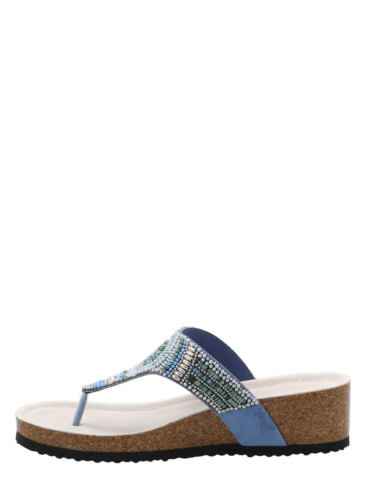 Sandalia Mujer Paloma Denim-5