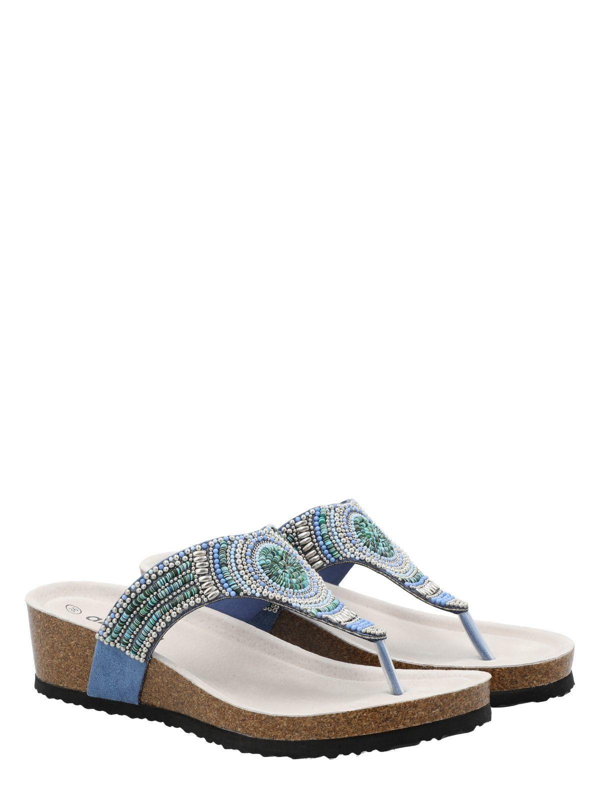 Sandalia Mujer Paloma Denim-8