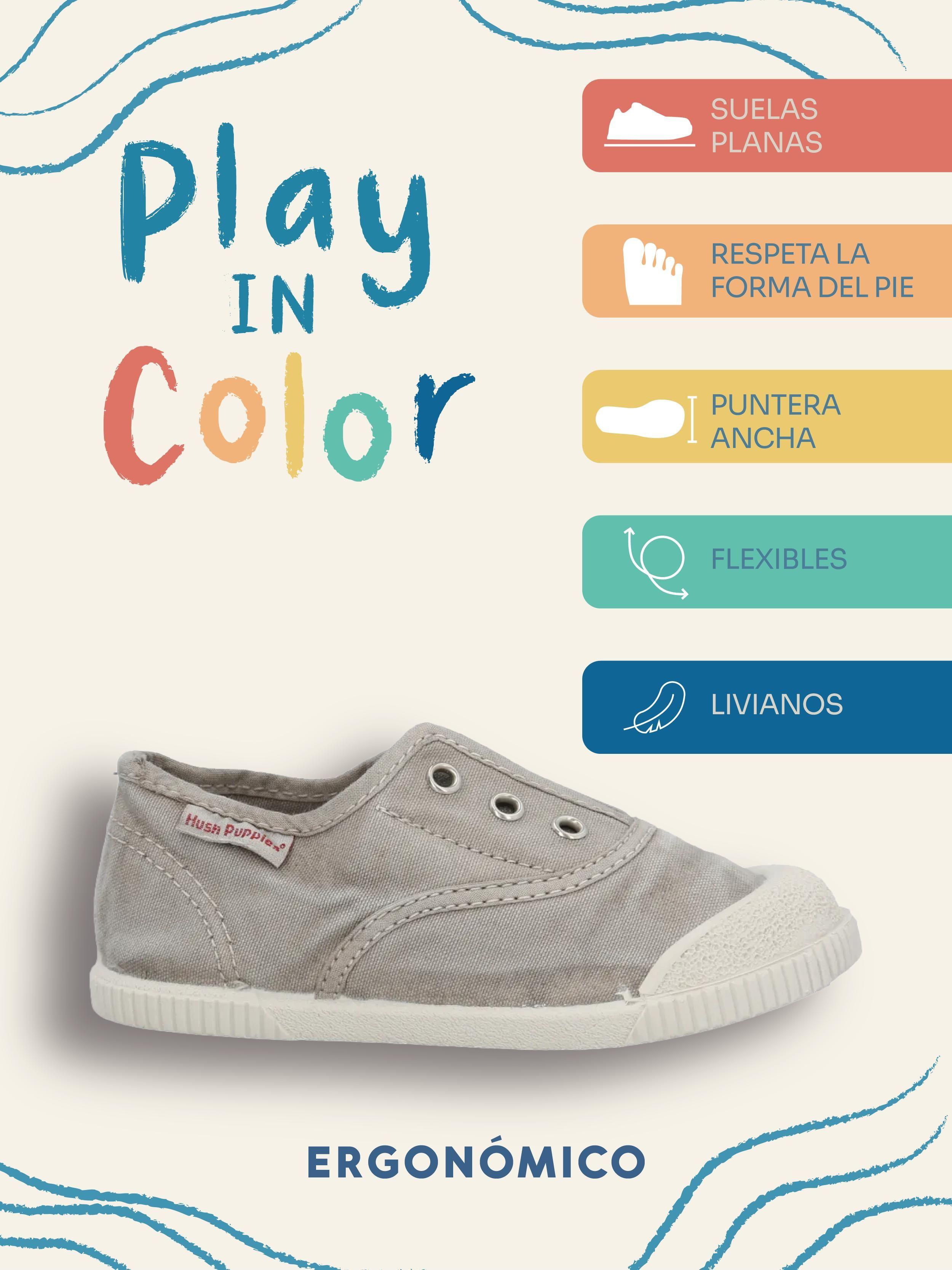 Zapatilla Niño Bare Sunset Gris-1