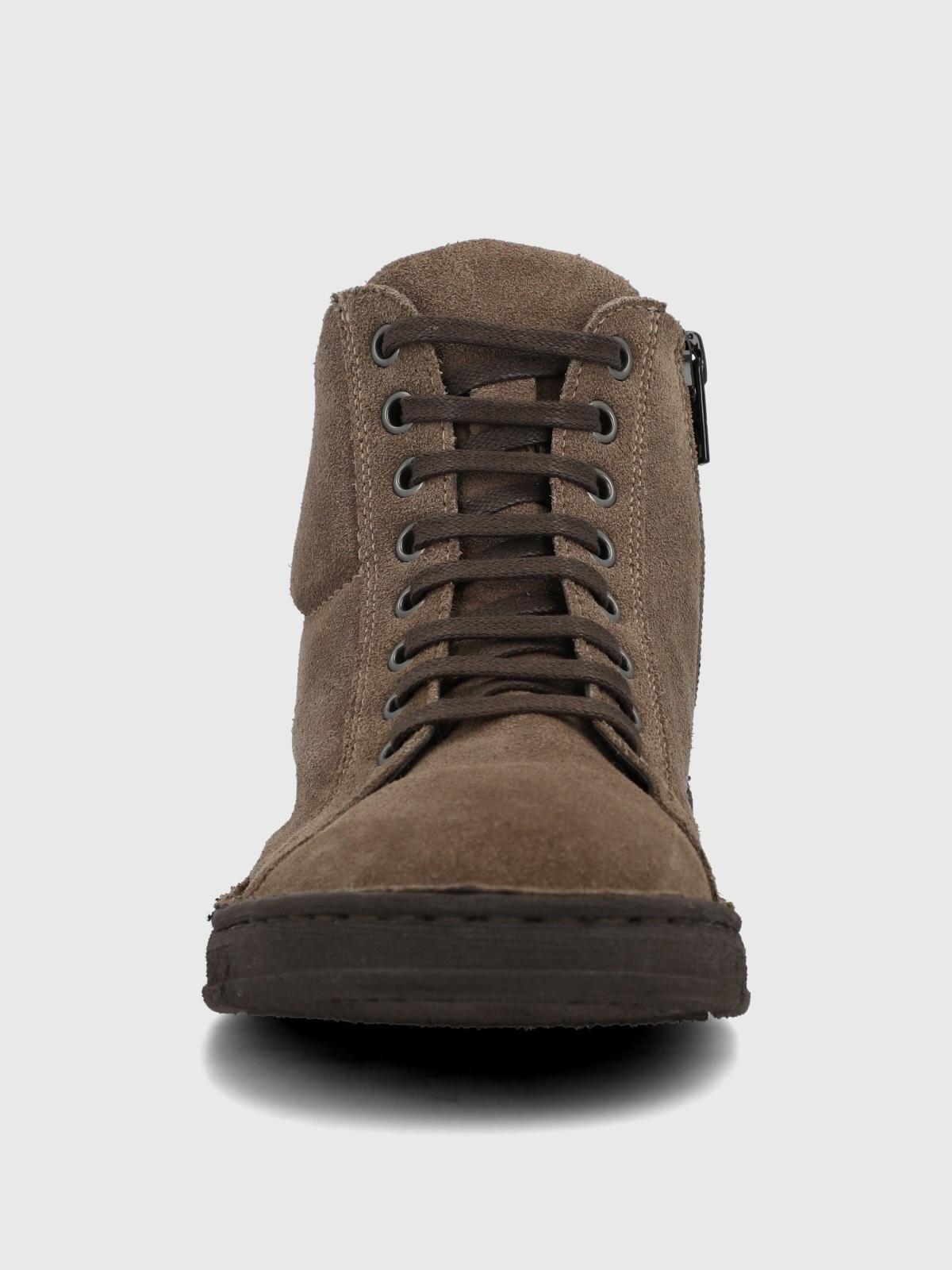 Botin Cuero Mujer Winnet Café-3