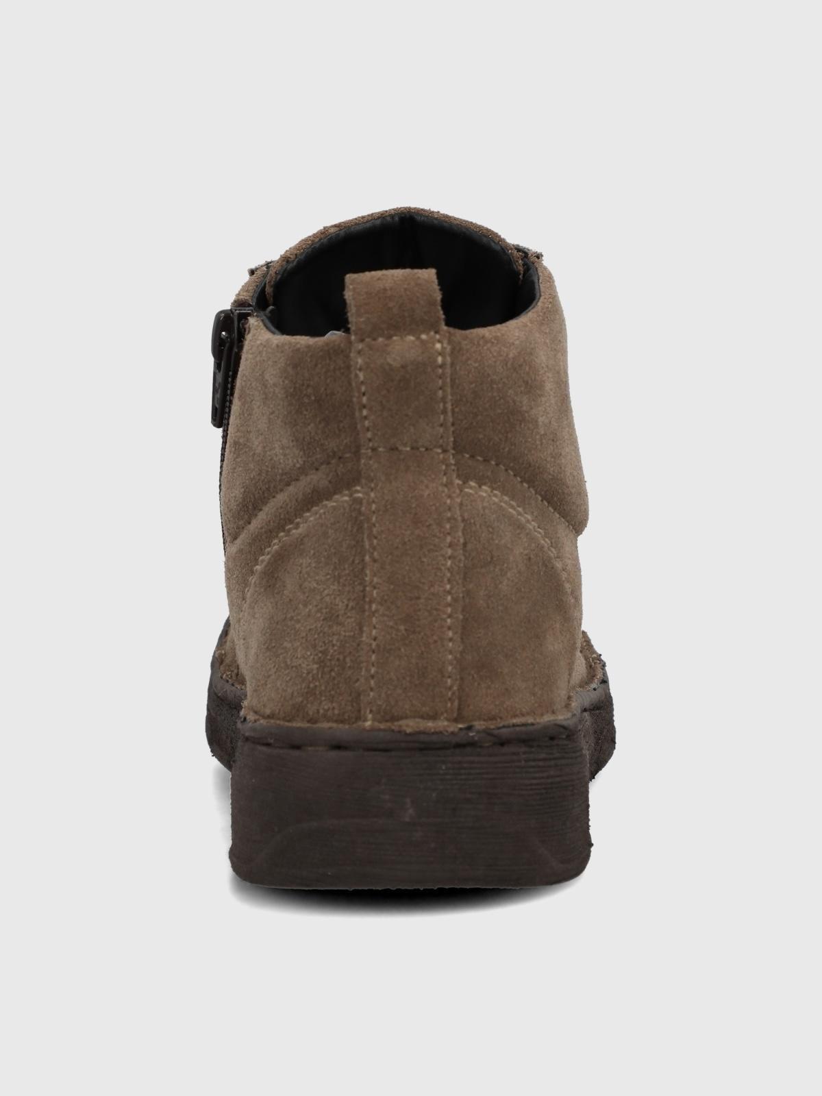 Botin Cuero Mujer Winnet Café-6