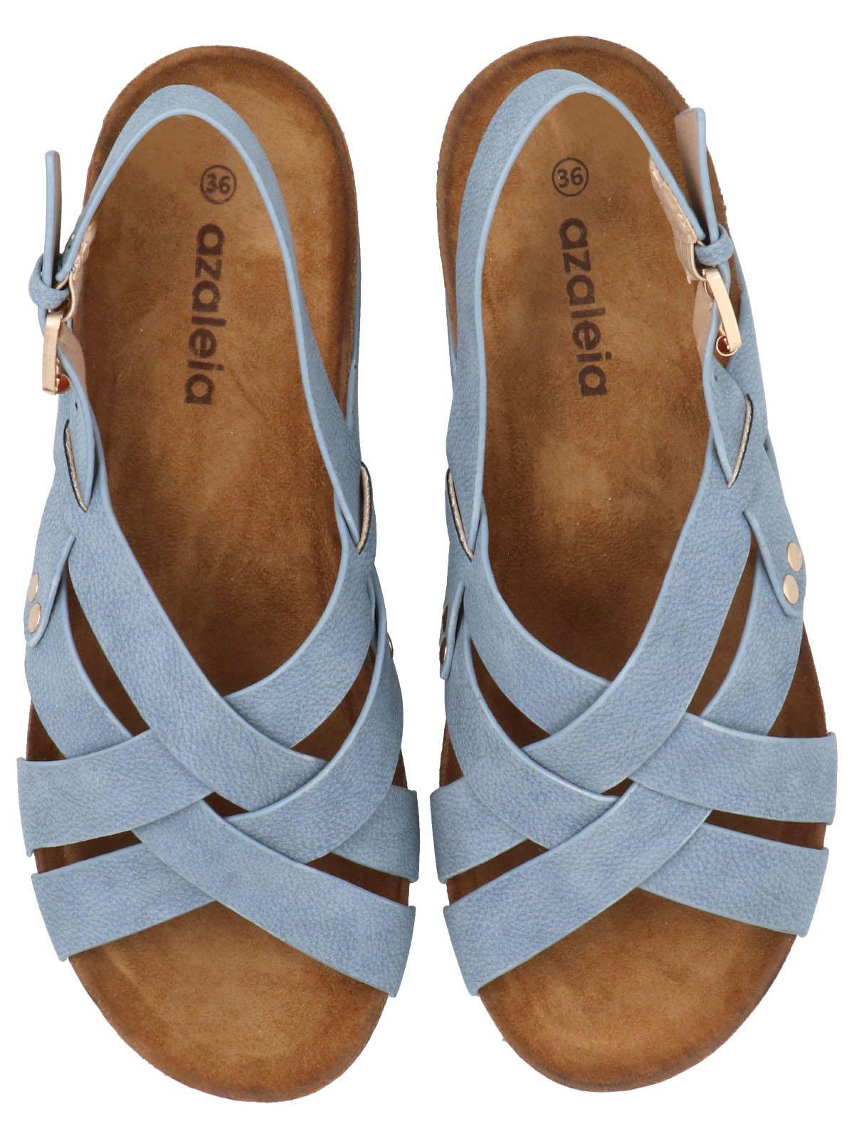 Sandalia Mujer Gennaro Denim -6