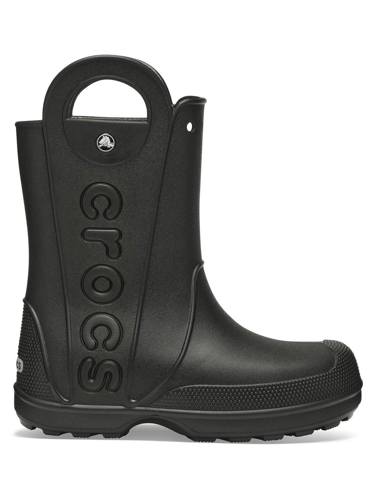 Bota de Agua Crocs Mujer Handle It Rain Boot Negro-0