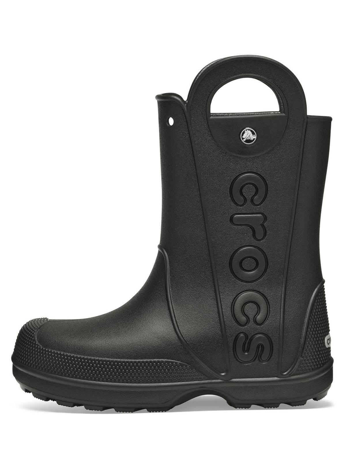 Bota de Agua Crocs Mujer Handle It Rain Boot Negro-2