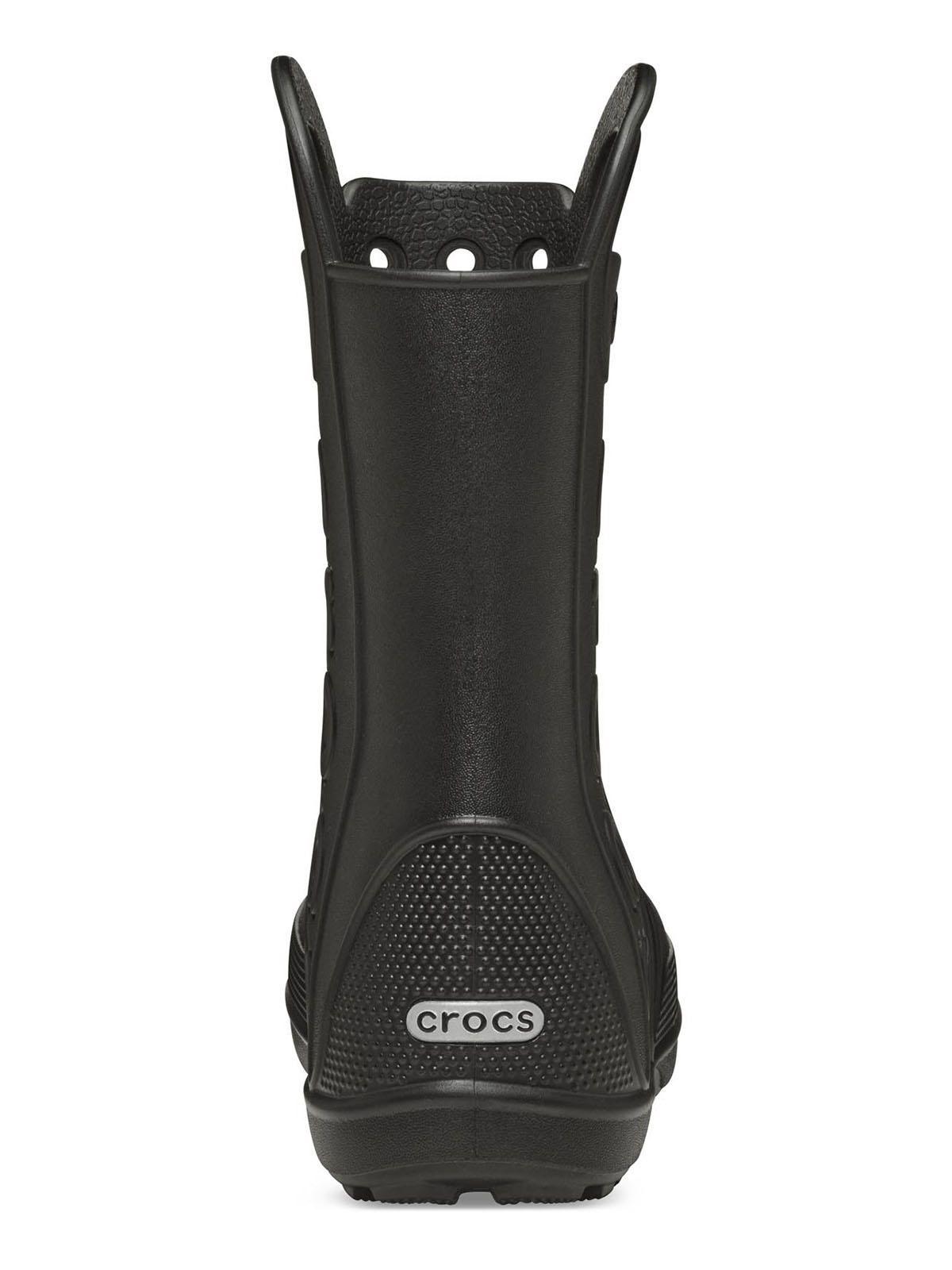 Bota de Agua Crocs Mujer Handle It Rain Boot Negro-8