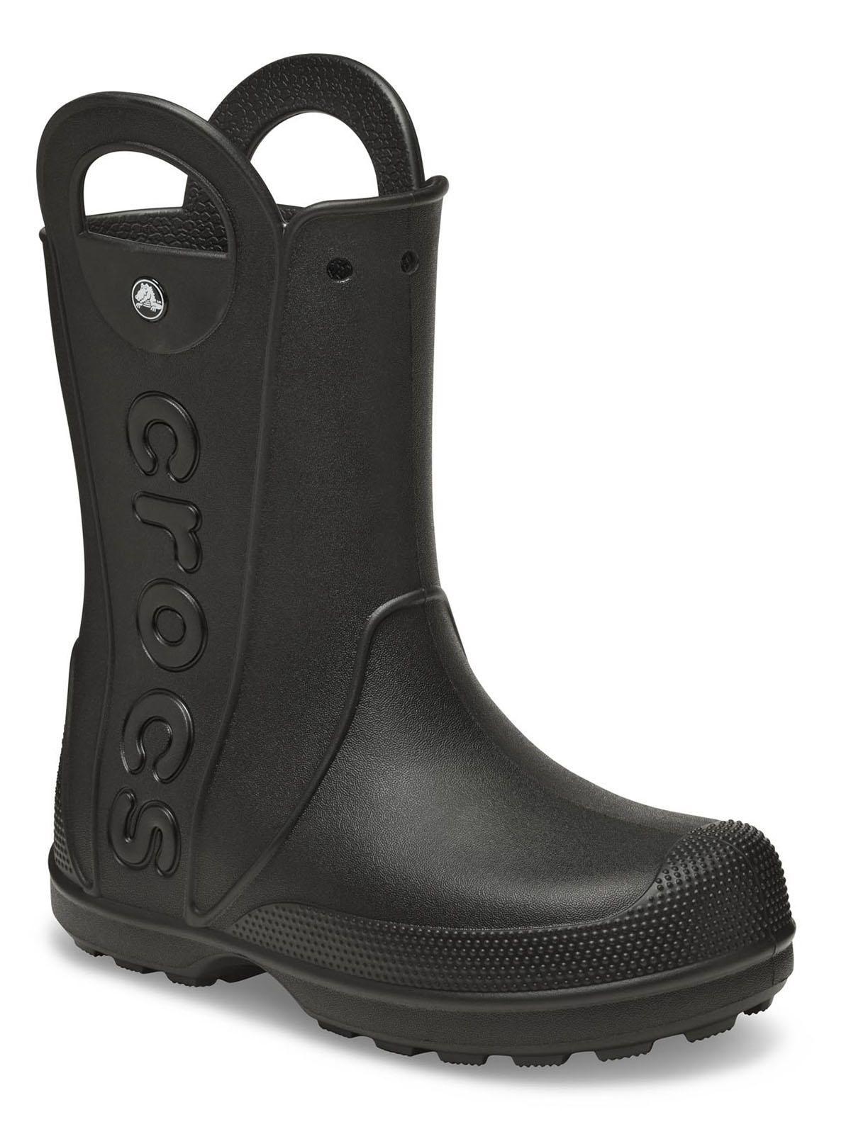 Bota de Agua Crocs Mujer Handle It Rain Boot Negro-6