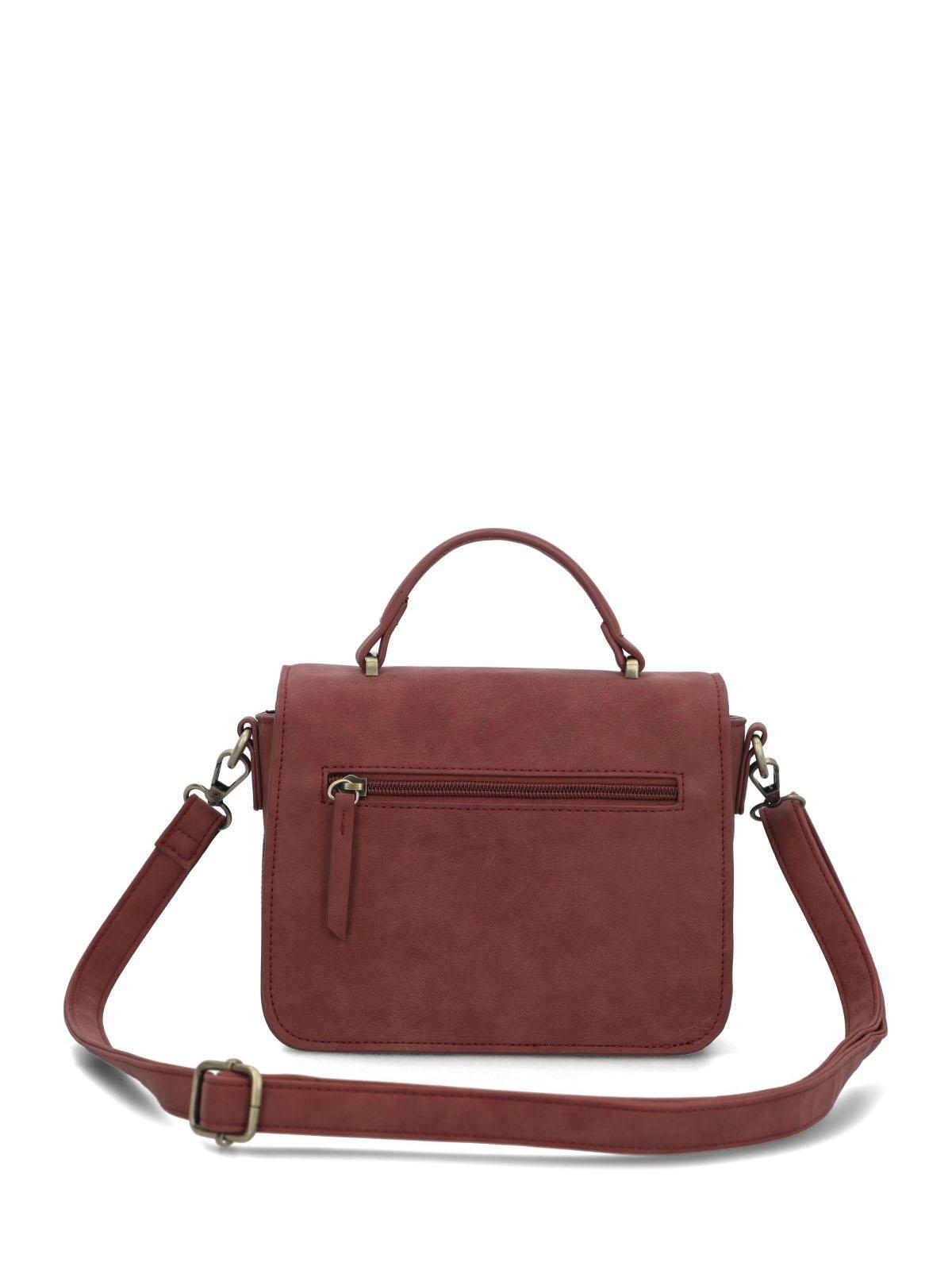 Cartera Mujer Darby Cross Burdeo-2