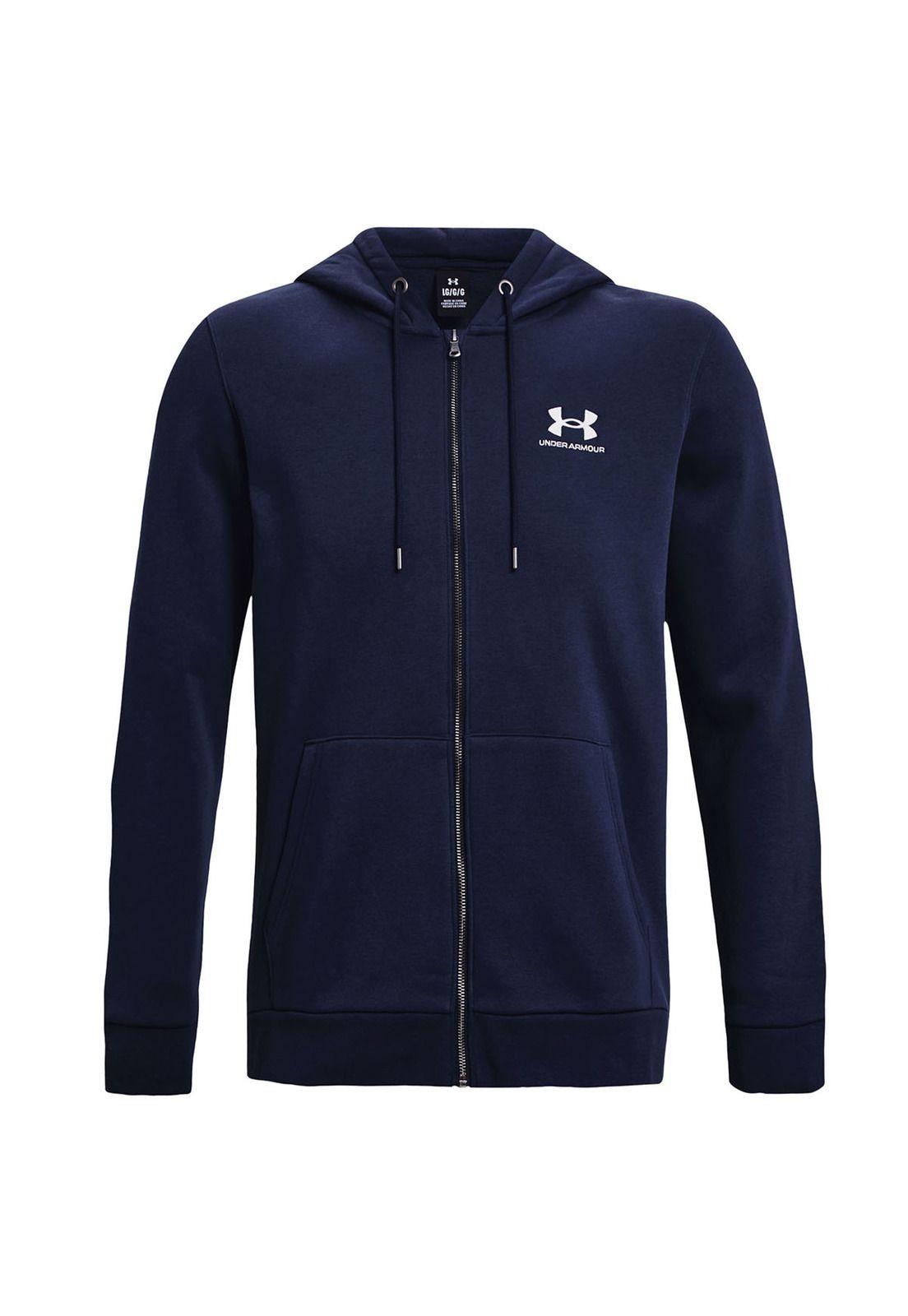 Polerón UA Icon Fleece para hombre Marino-0