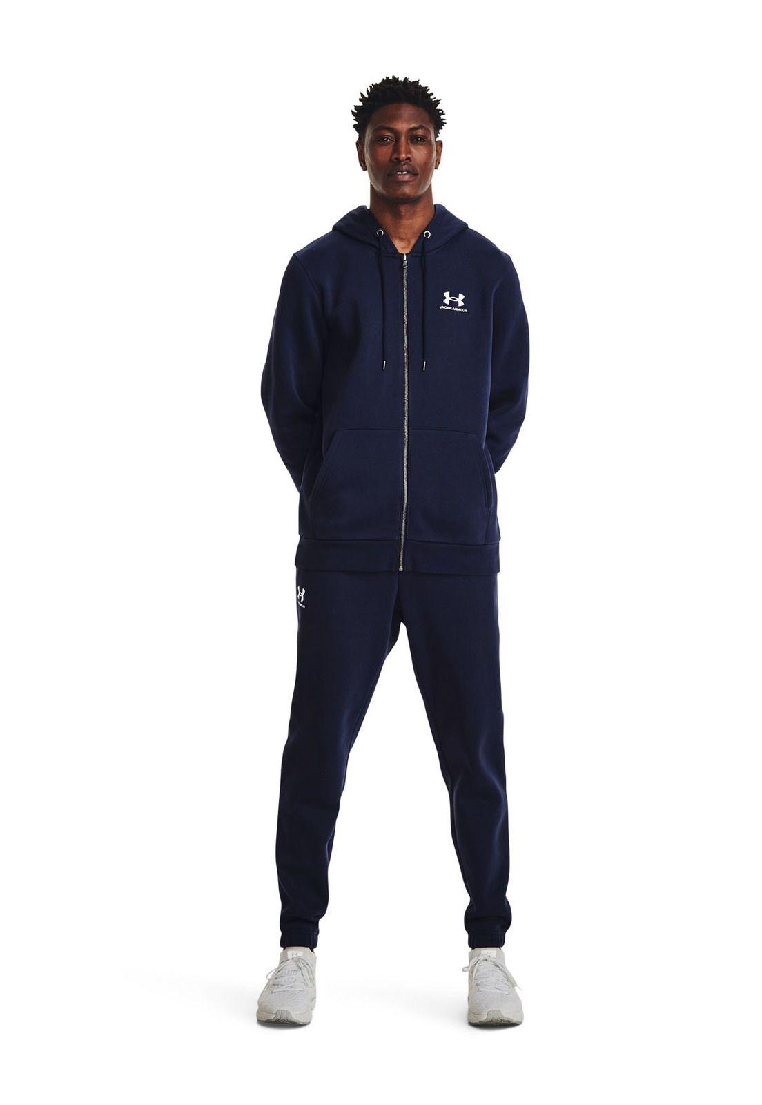 Polerón UA Icon Fleece para hombre Marino-5