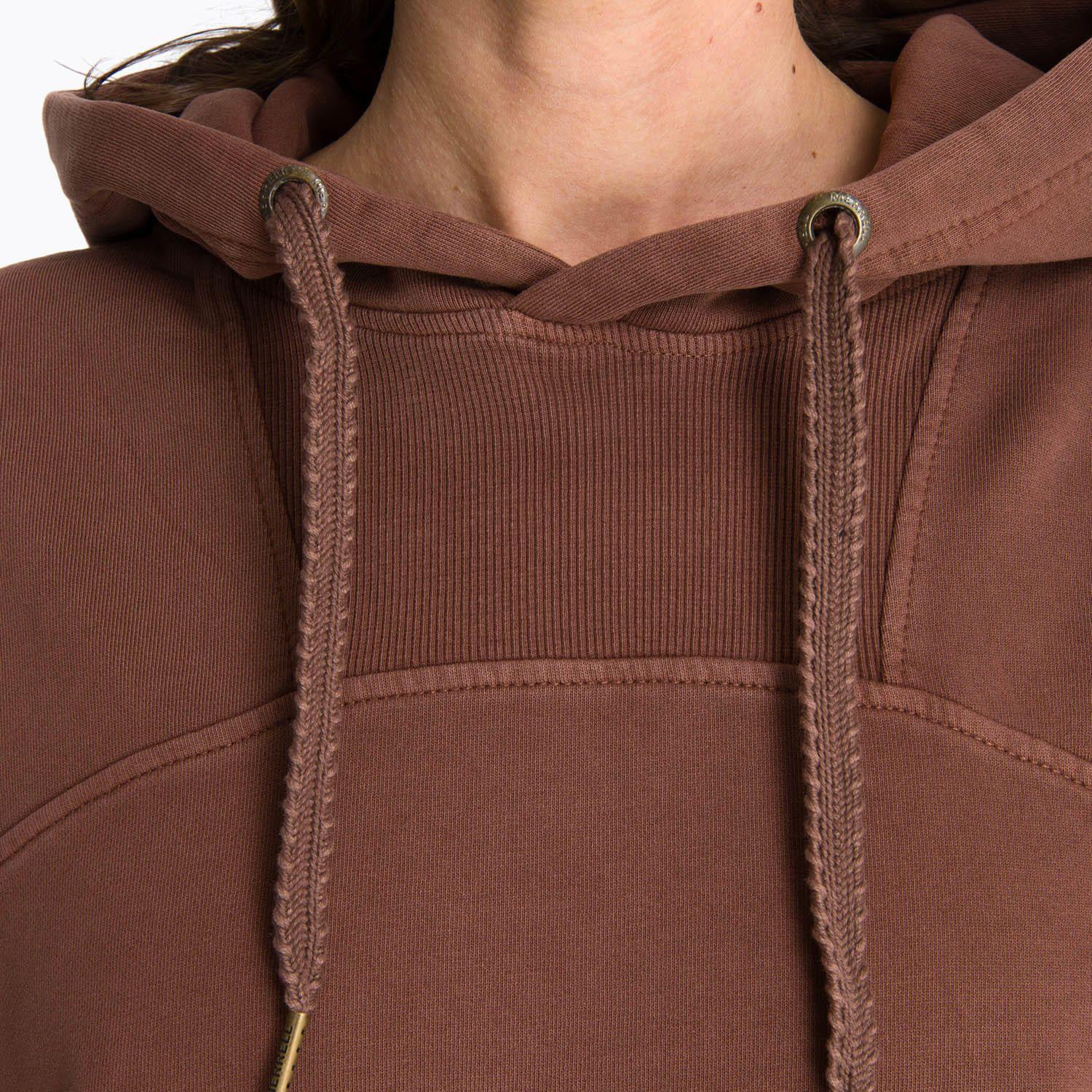 Poleron Mujer Hoodie Arewhana Terracota -5