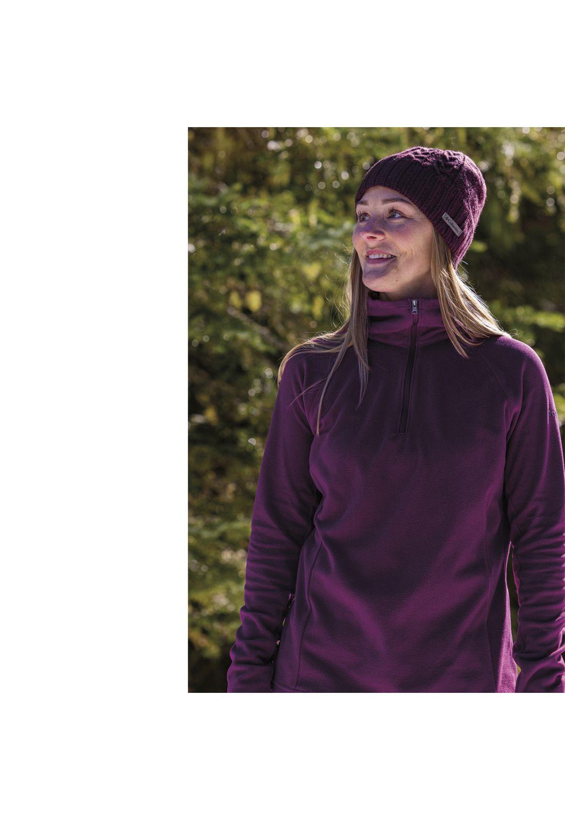 Polar Mujer Glacial Iv 1/2 Zip Morado-5